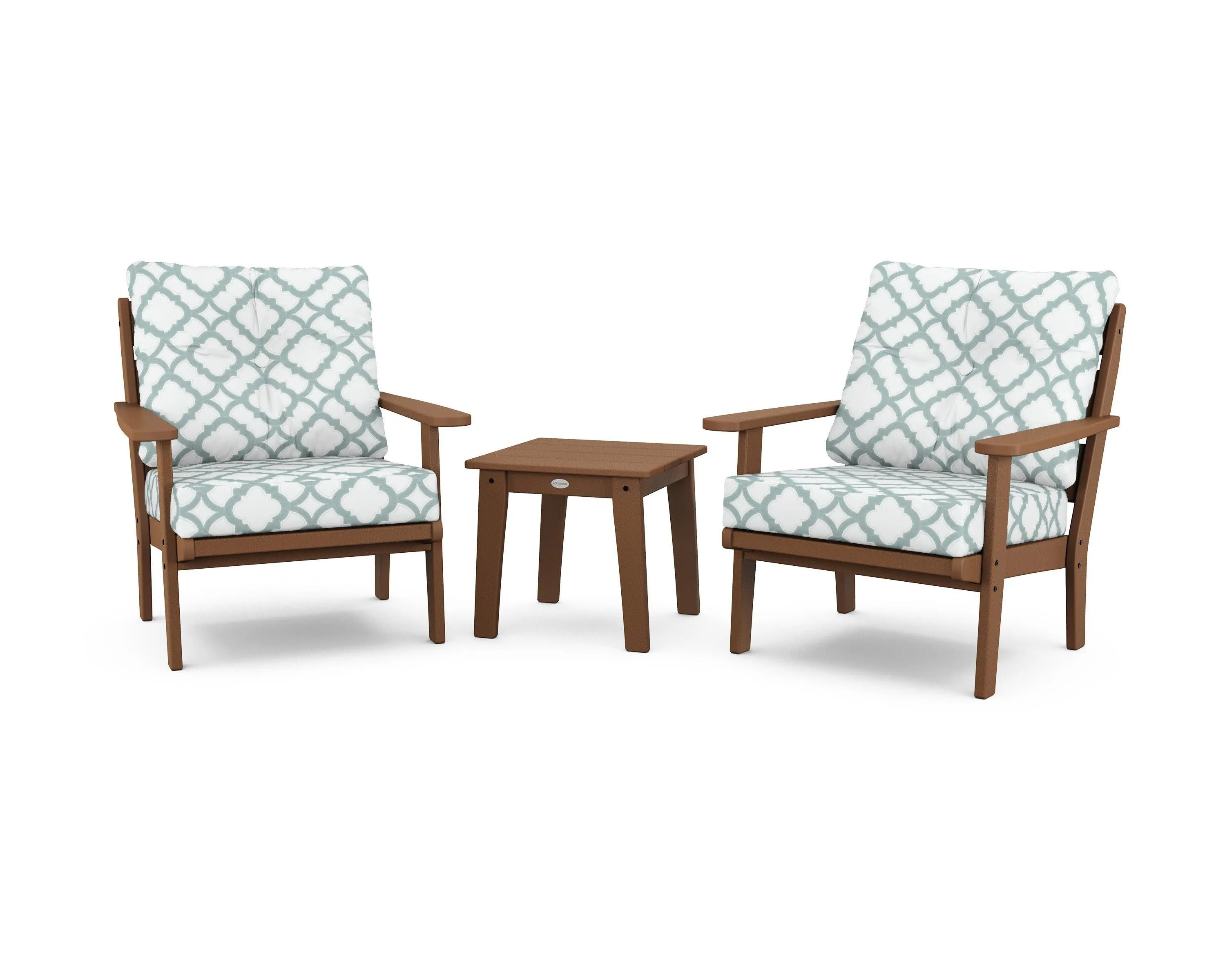 Lakeside 3-Piece Deep Seating Chair Set