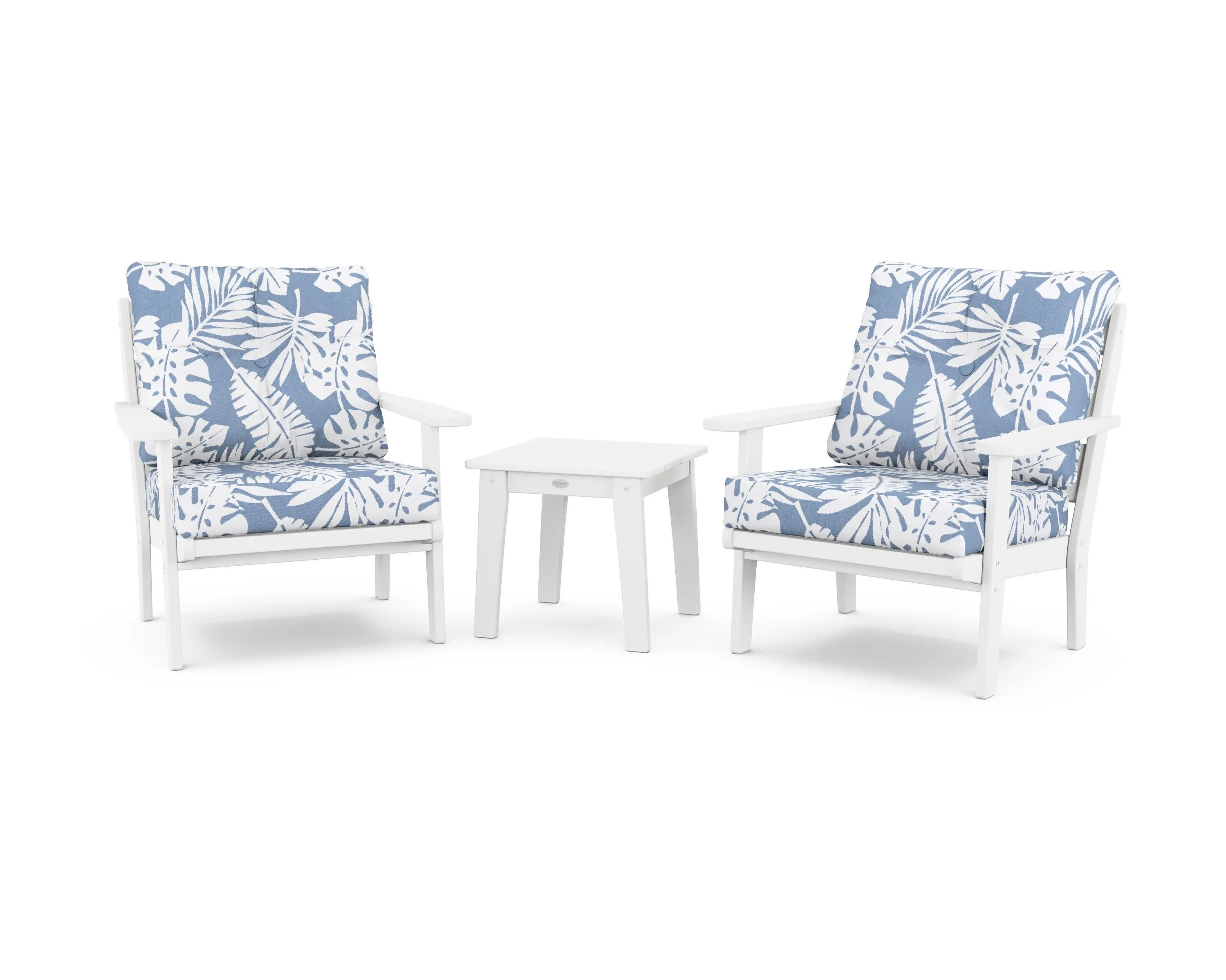 Lakeside 3-Piece Deep Seating Chair Set