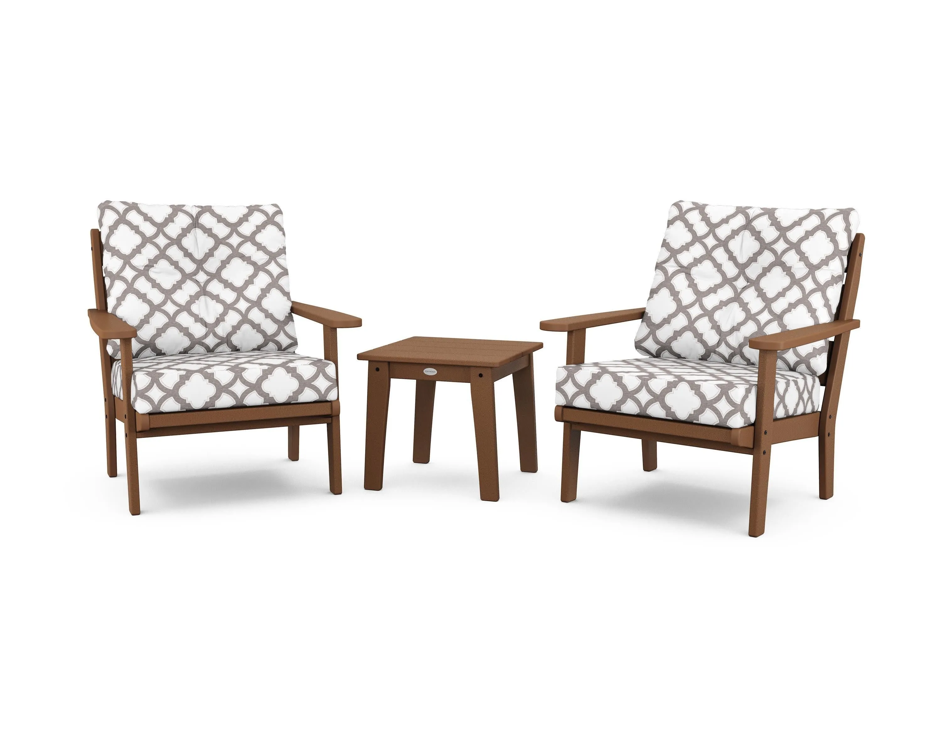 Lakeside 3-Piece Deep Seating Chair Set