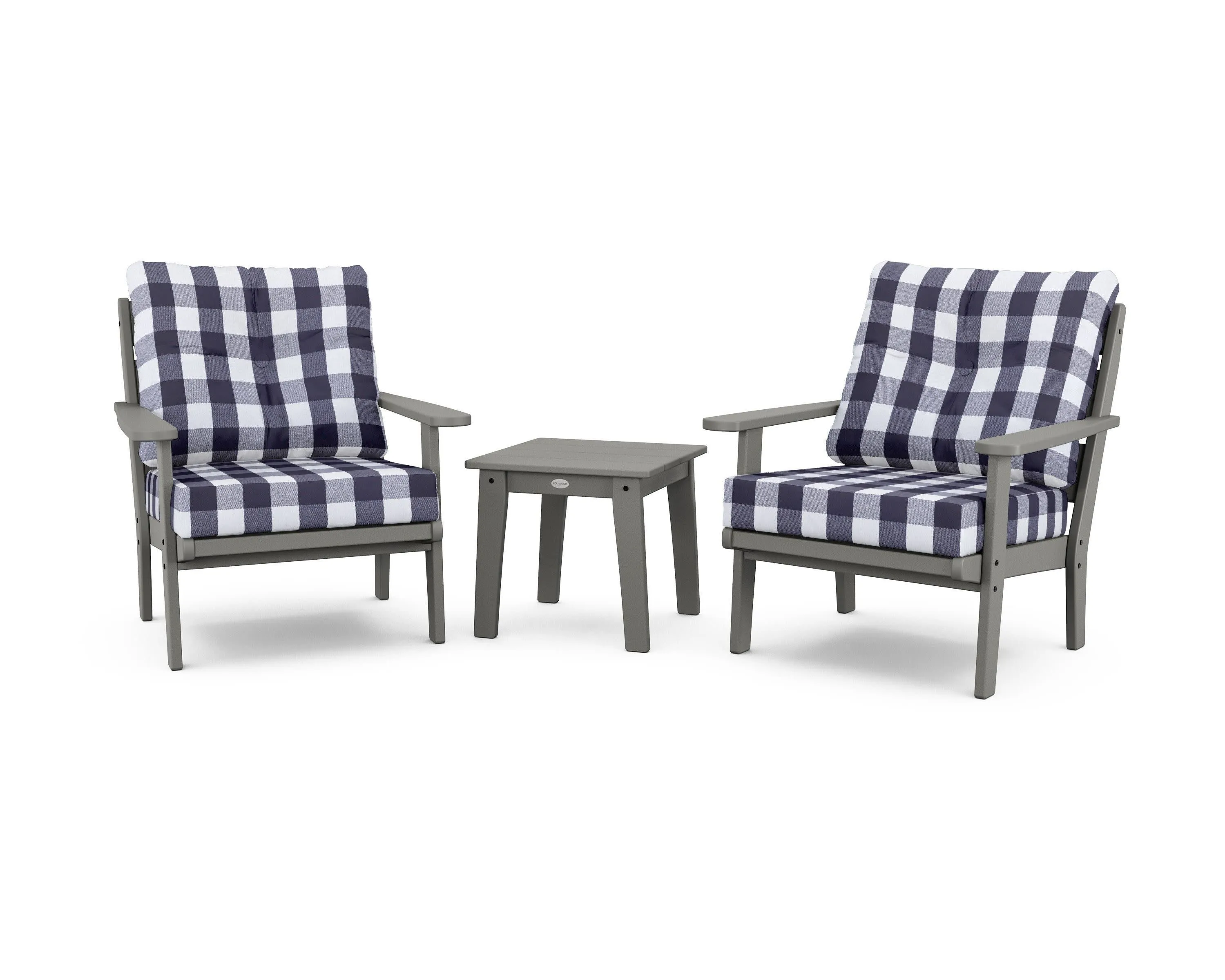 Lakeside 3-Piece Deep Seating Chair Set