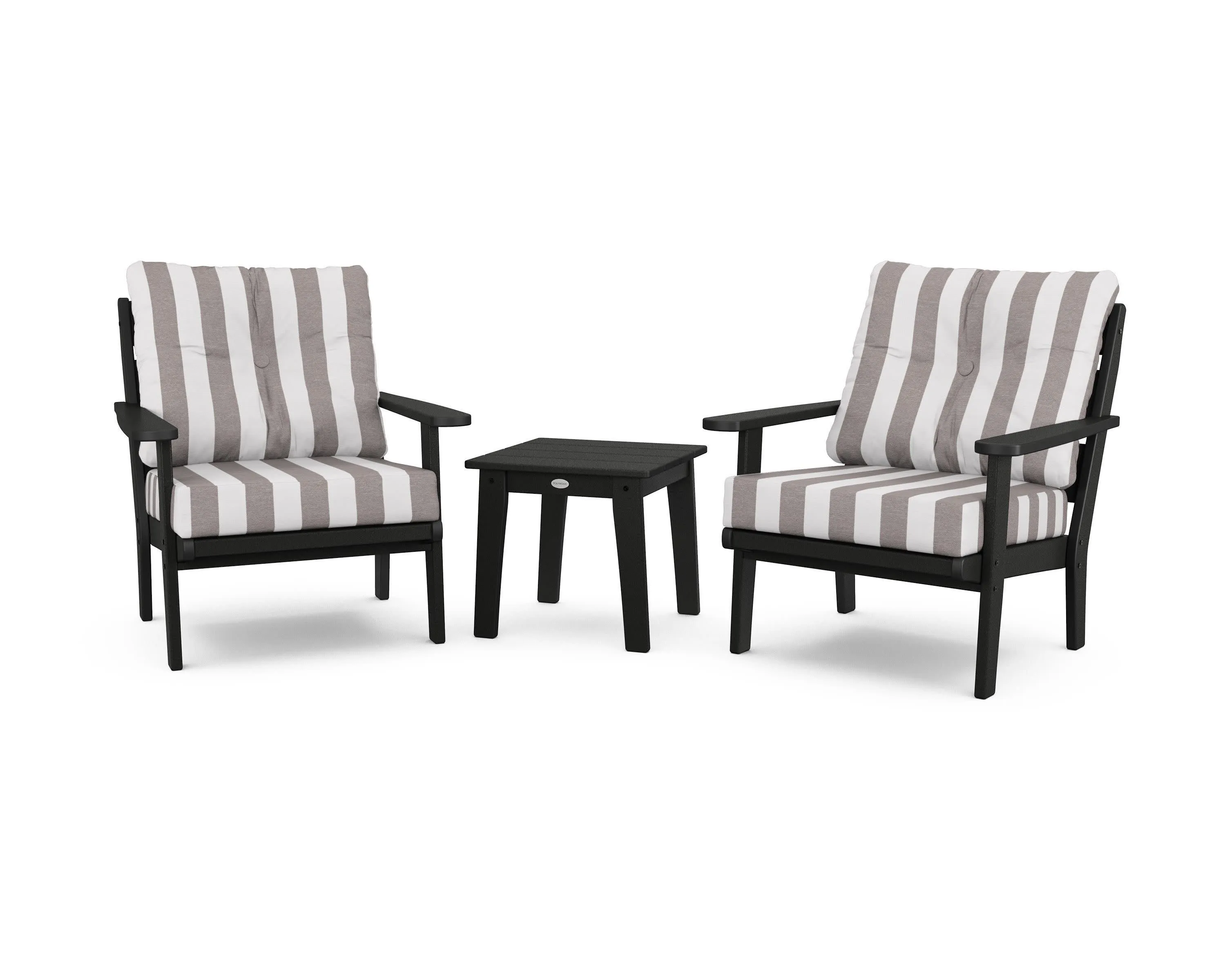 Lakeside 3-Piece Deep Seating Chair Set