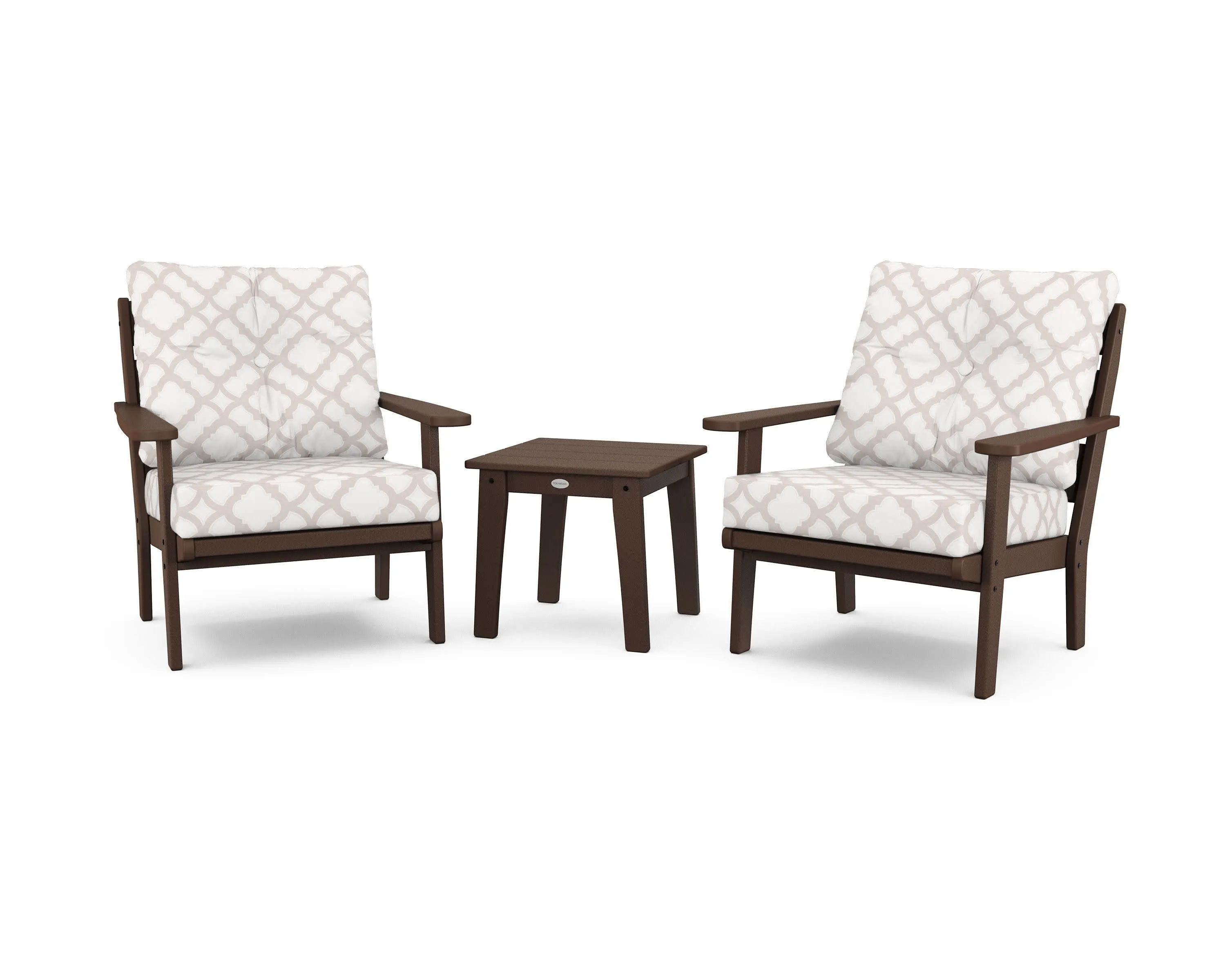 Lakeside 3-Piece Deep Seating Chair Set