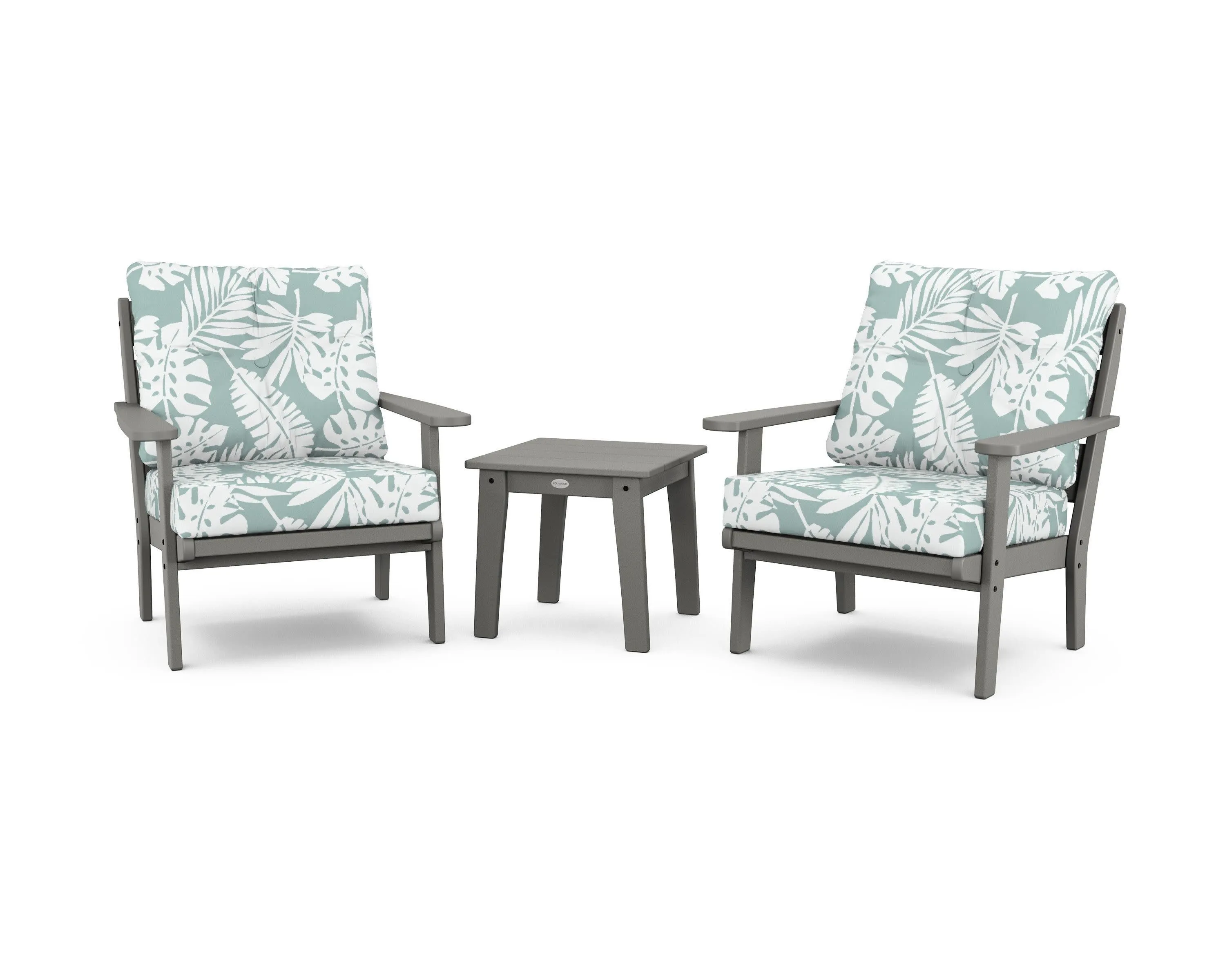 Lakeside 3-Piece Deep Seating Chair Set