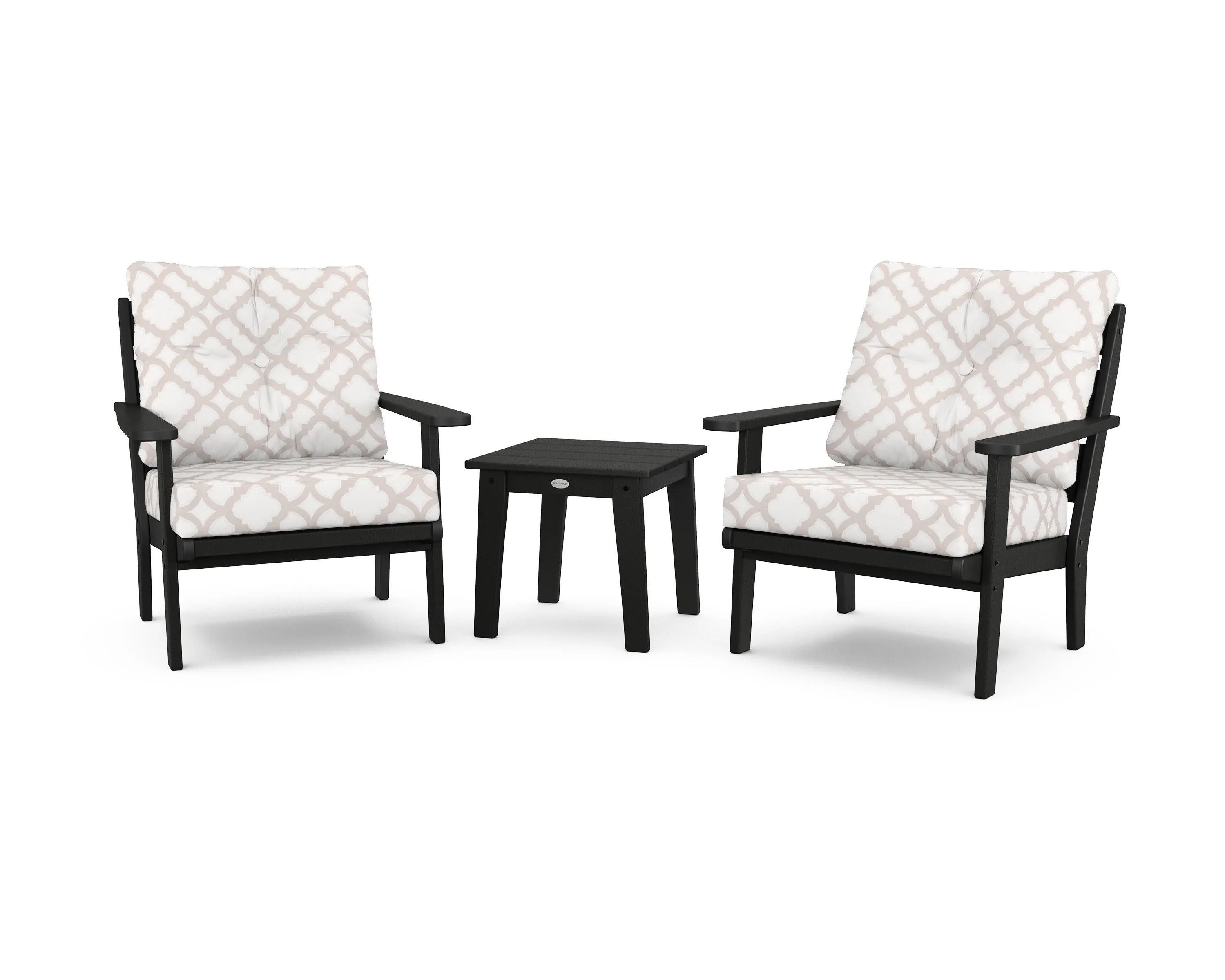 Lakeside 3-Piece Deep Seating Chair Set