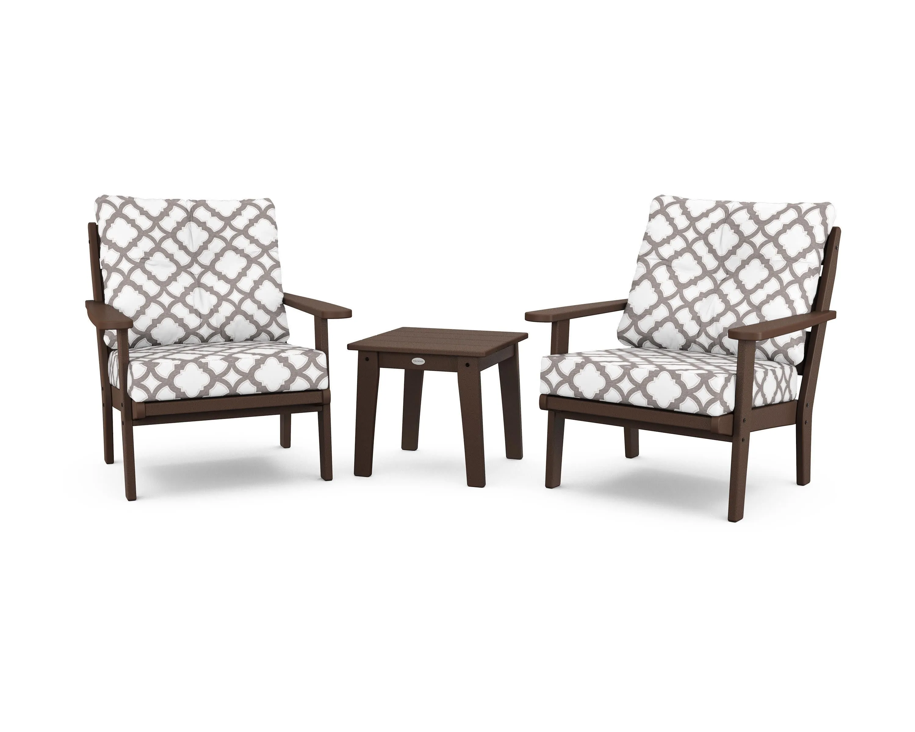 Lakeside 3-Piece Deep Seating Chair Set