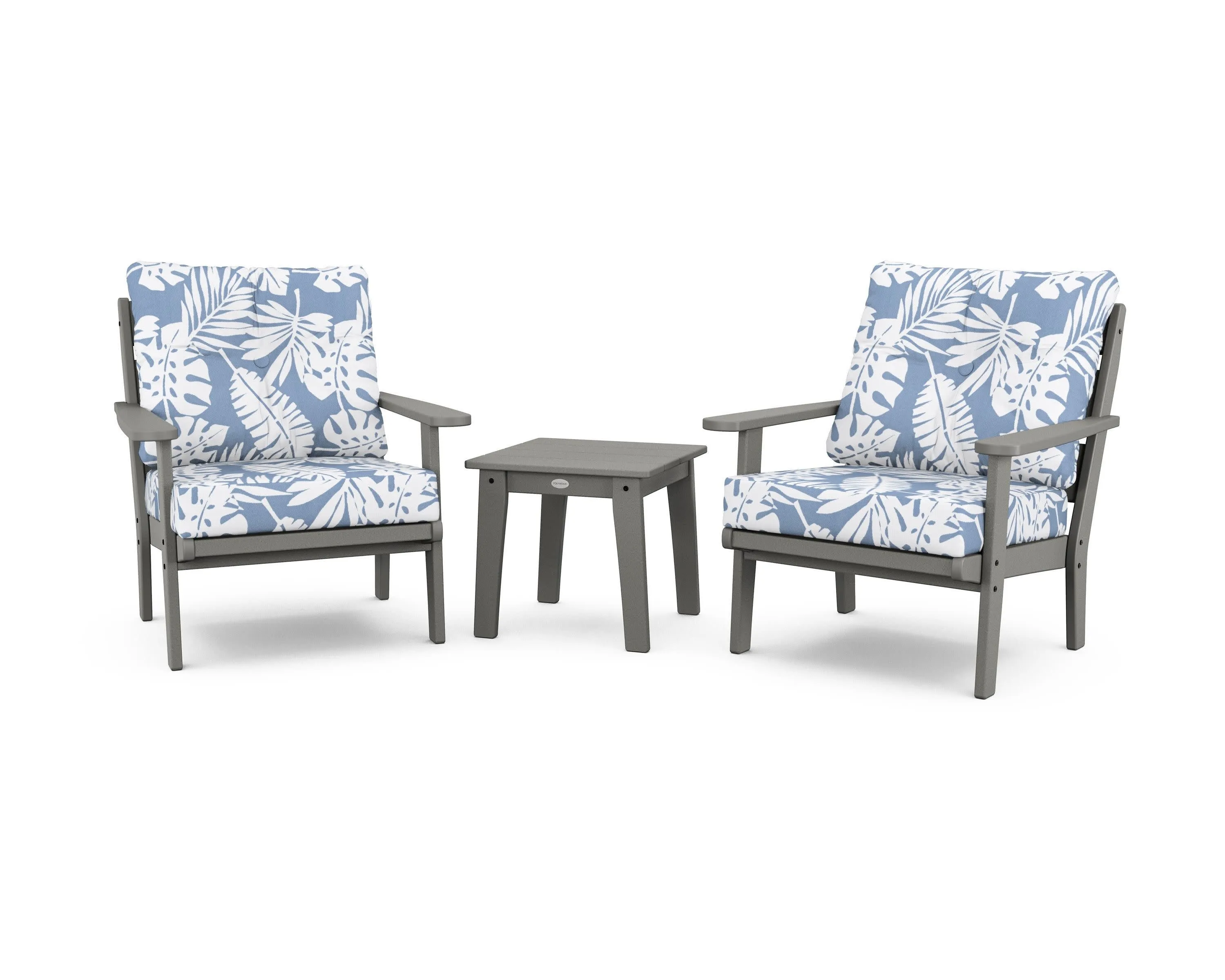 Lakeside 3-Piece Deep Seating Chair Set
