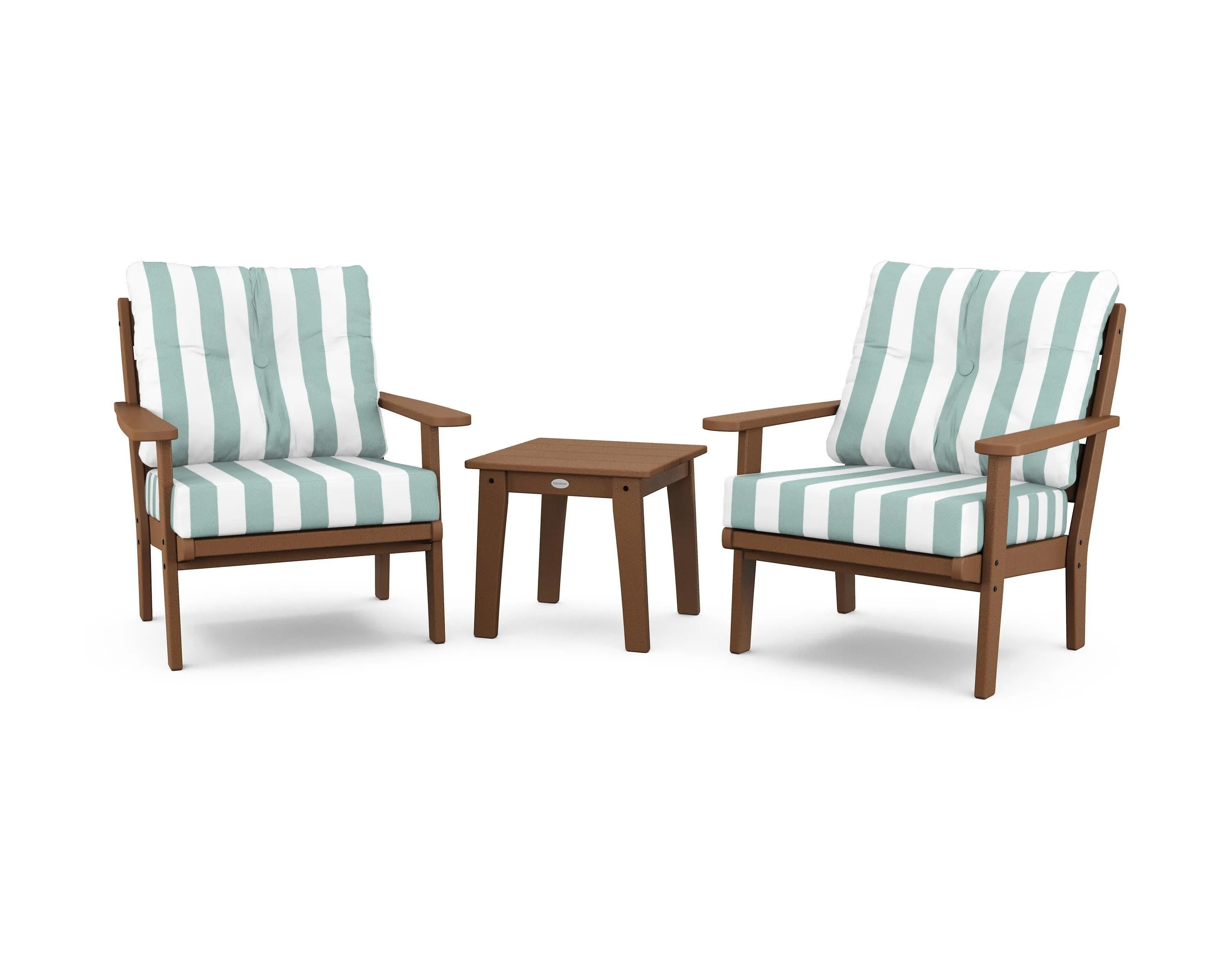 Lakeside 3-Piece Deep Seating Chair Set