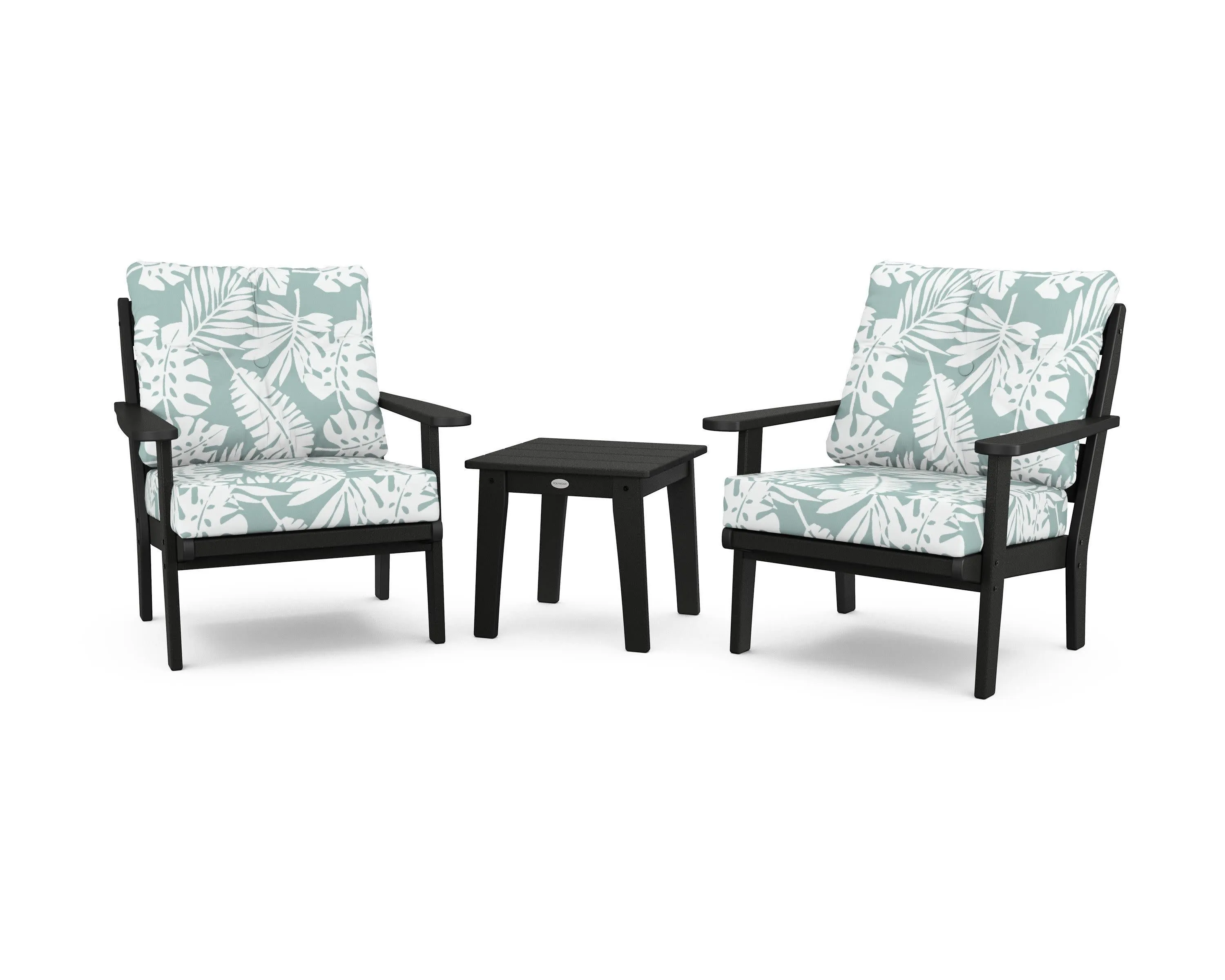 Lakeside 3-Piece Deep Seating Chair Set