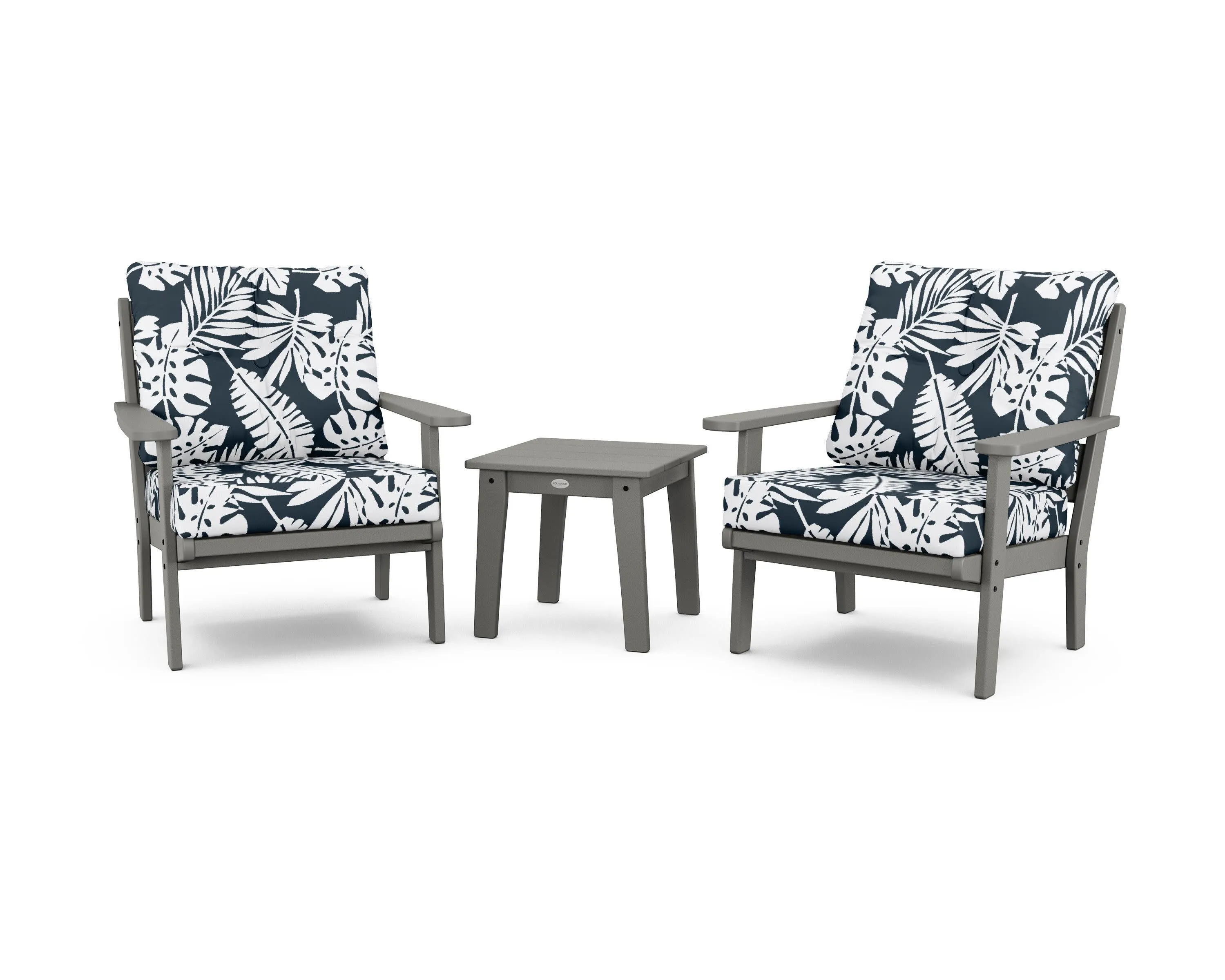 Lakeside 3-Piece Deep Seating Chair Set