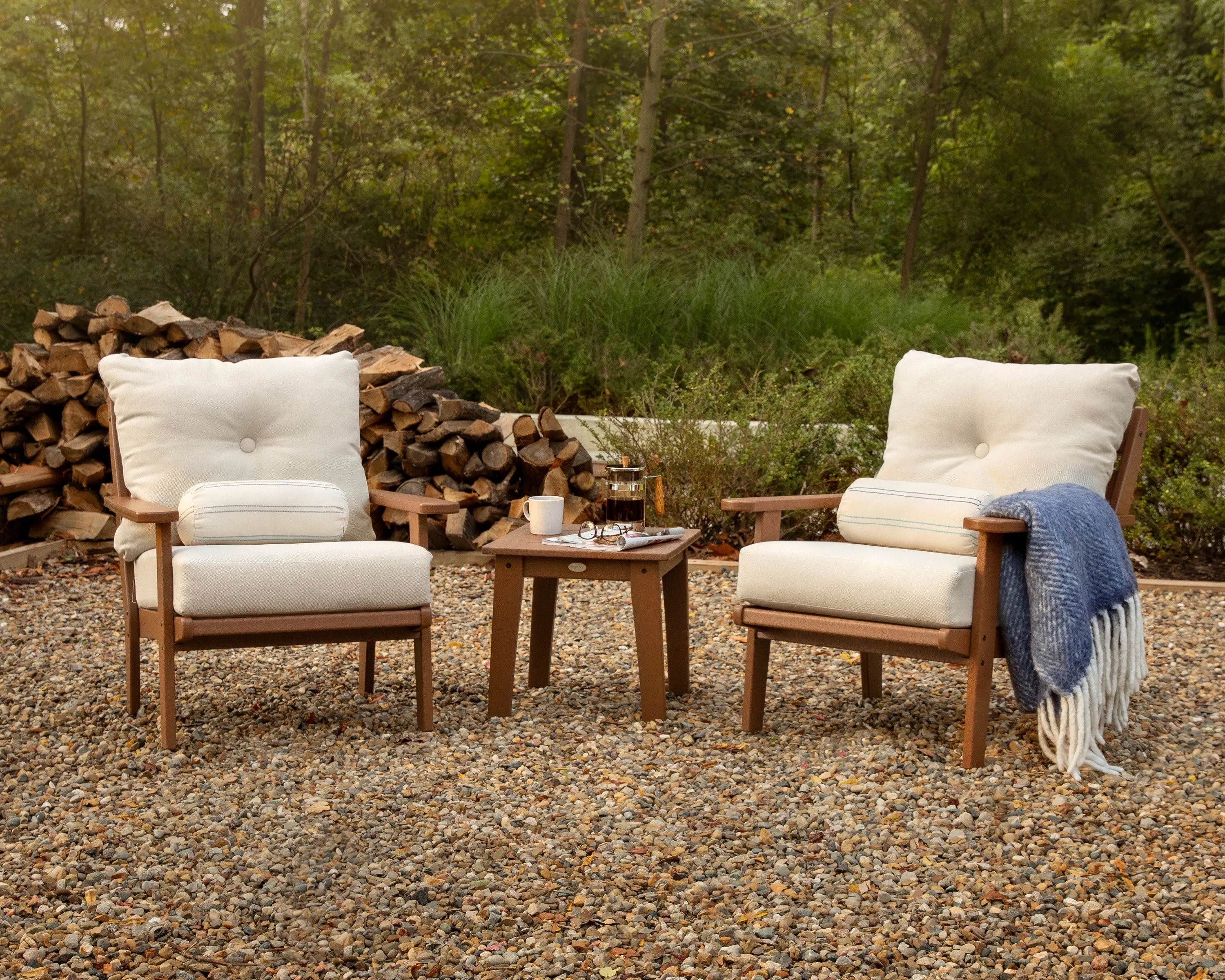 Lakeside 3-Piece Deep Seating Chair Set