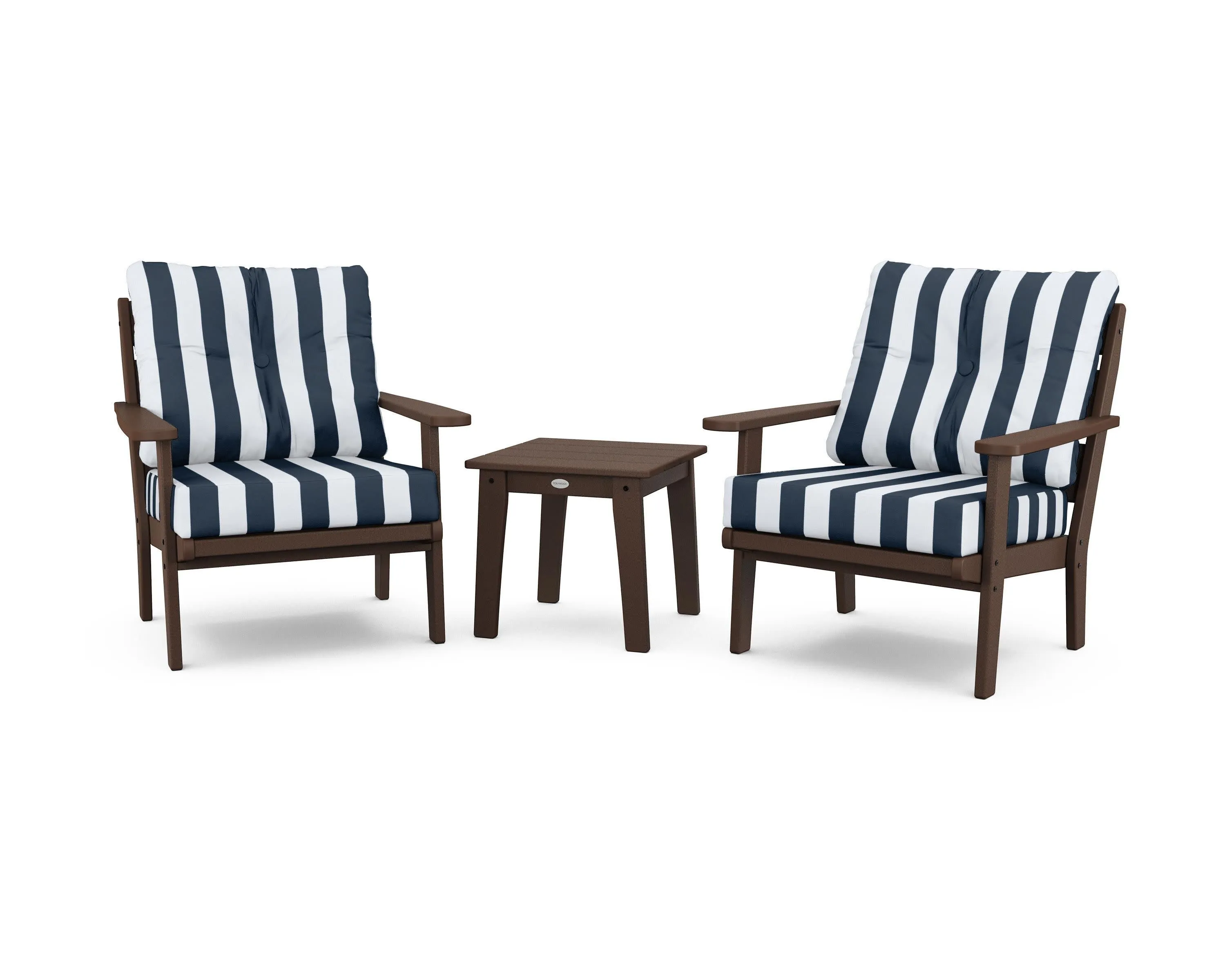 Lakeside 3-Piece Deep Seating Chair Set