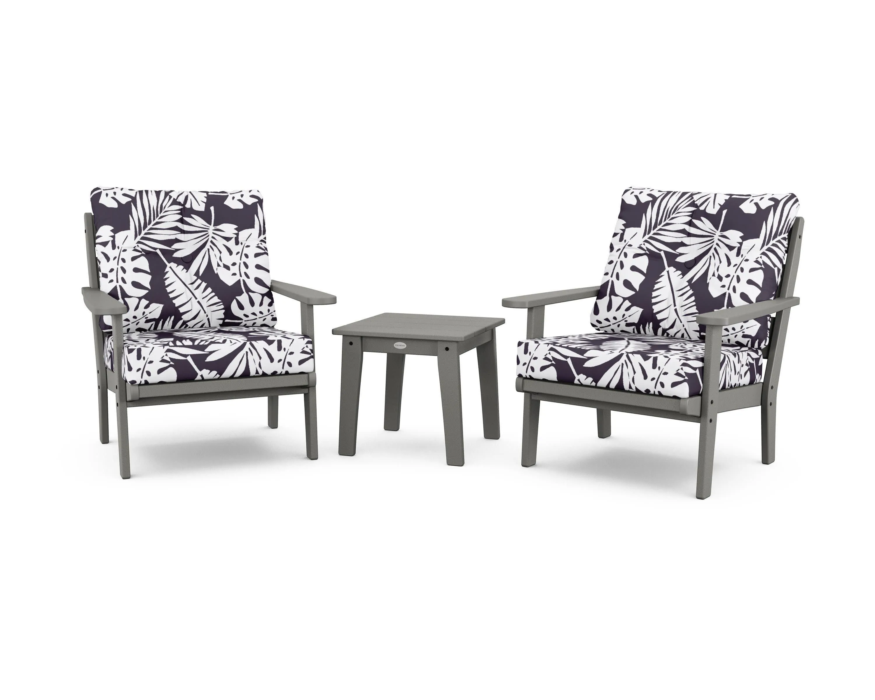 Lakeside 3-Piece Deep Seating Chair Set