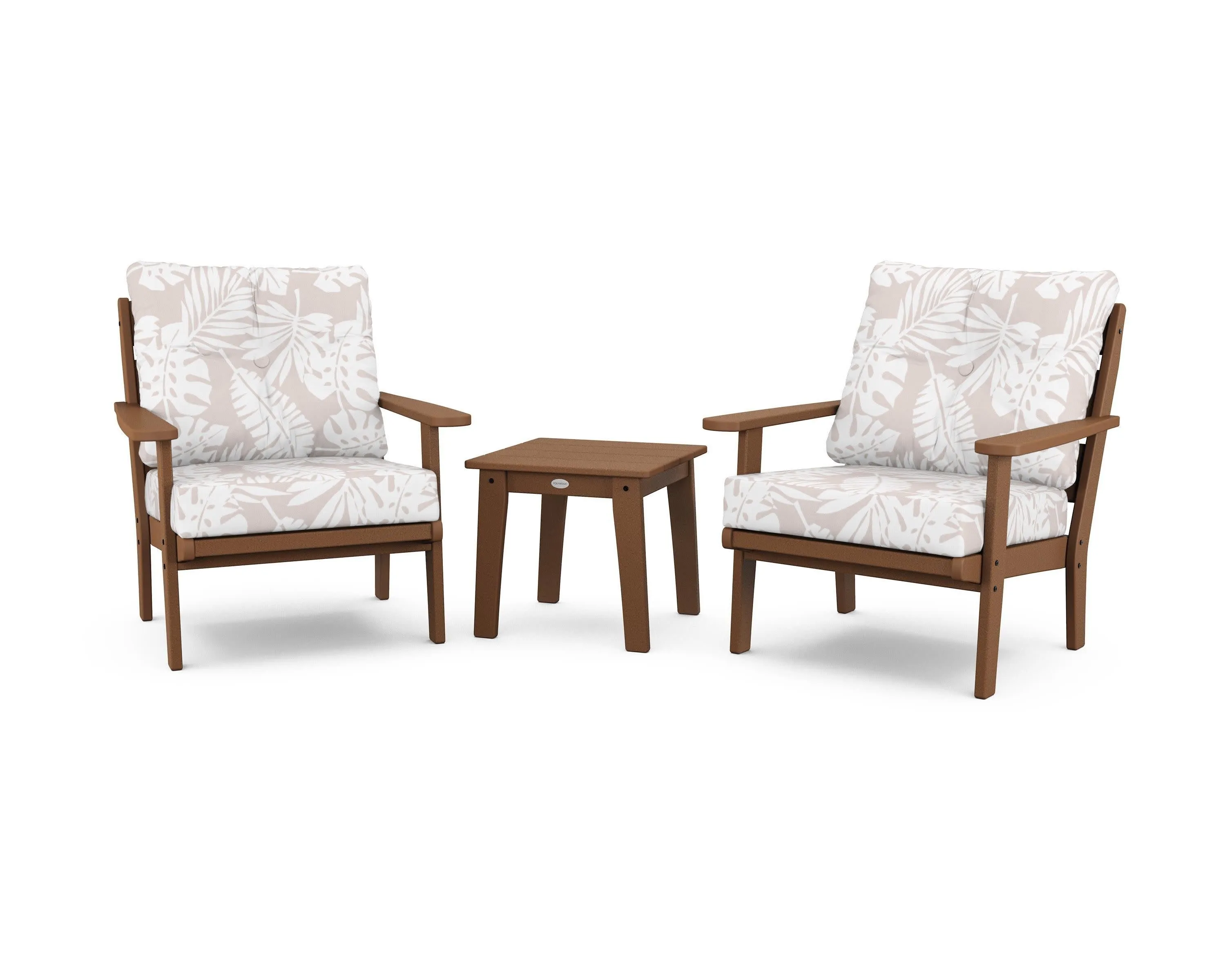 Lakeside 3-Piece Deep Seating Chair Set