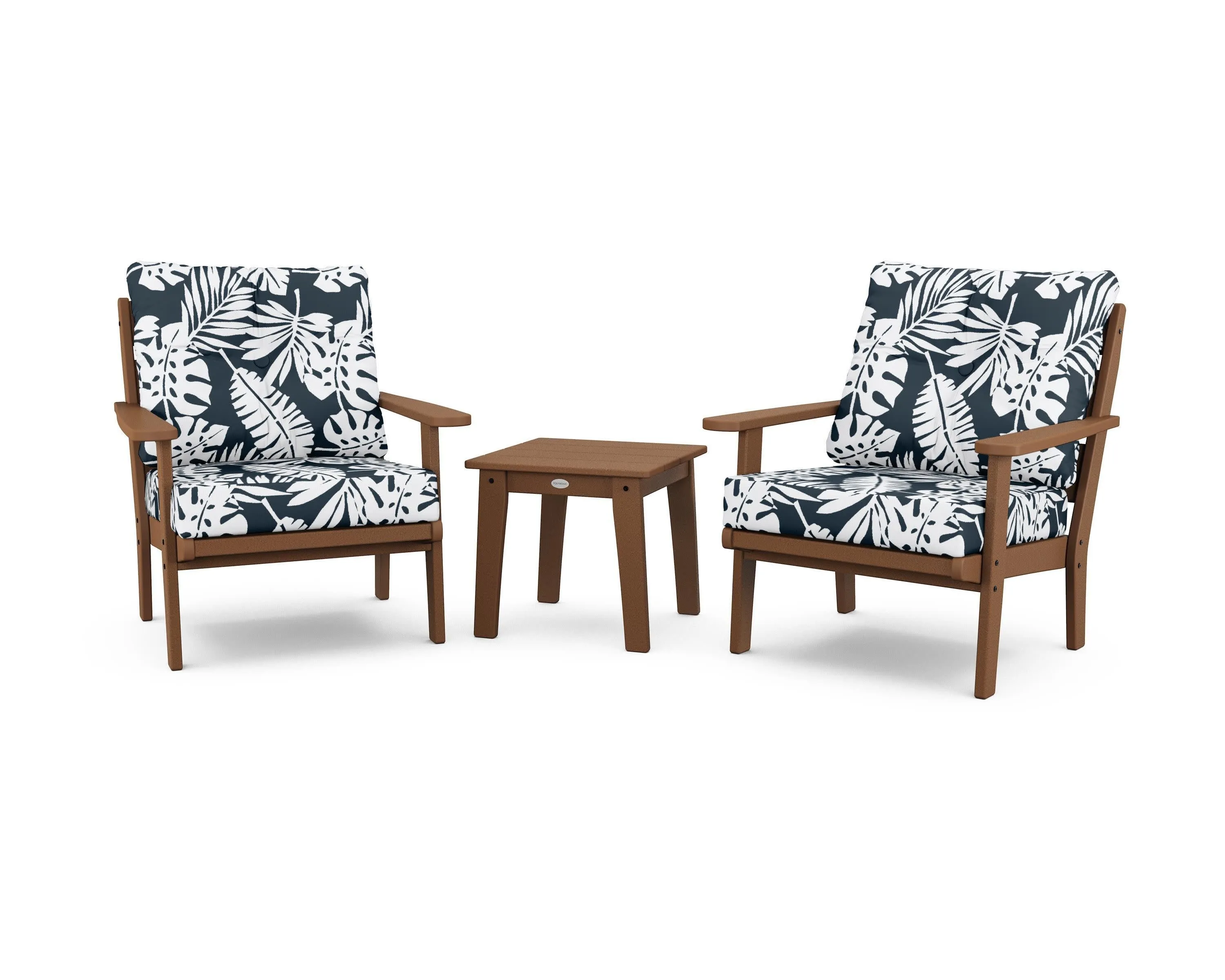 Lakeside 3-Piece Deep Seating Chair Set