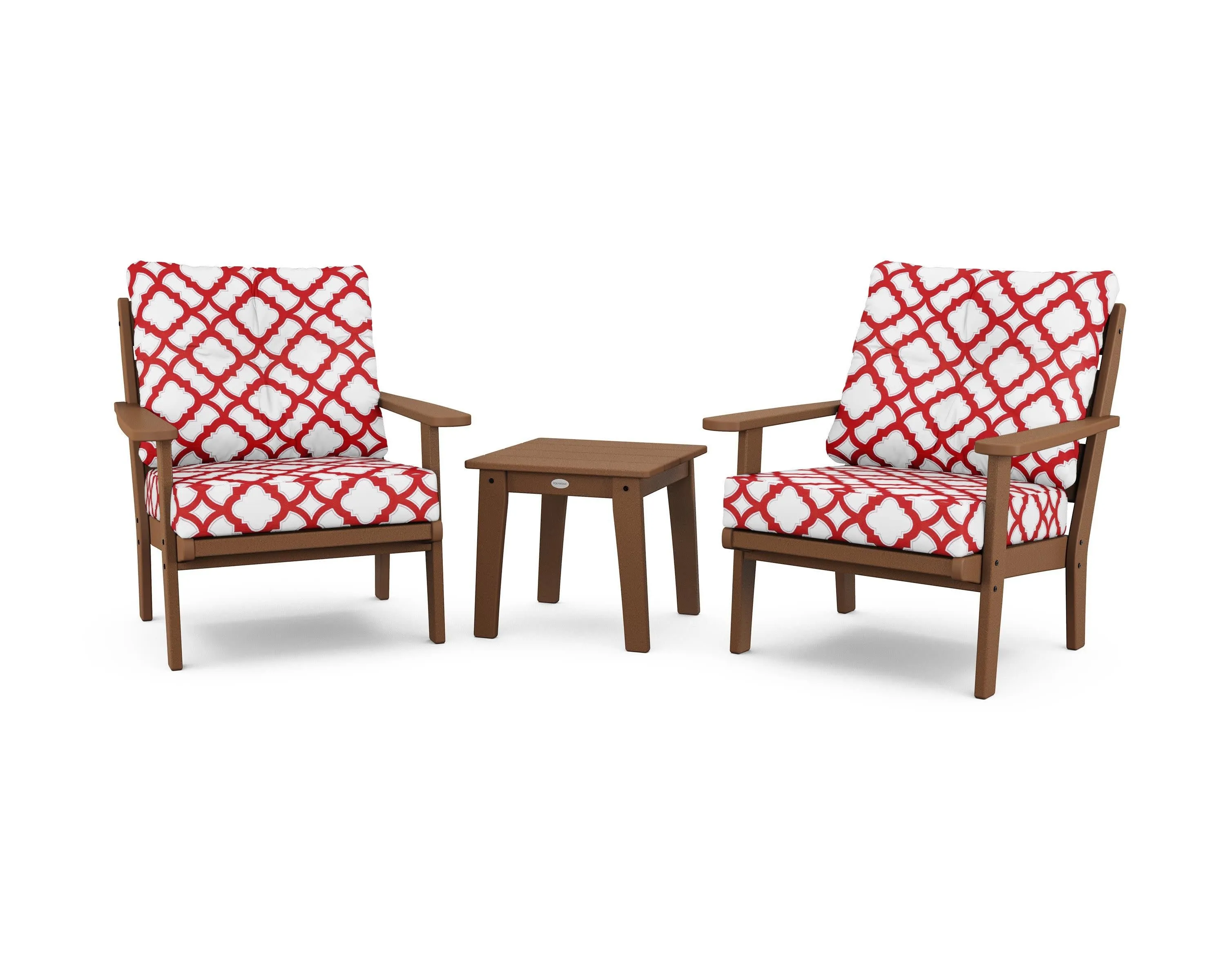Lakeside 3-Piece Deep Seating Chair Set