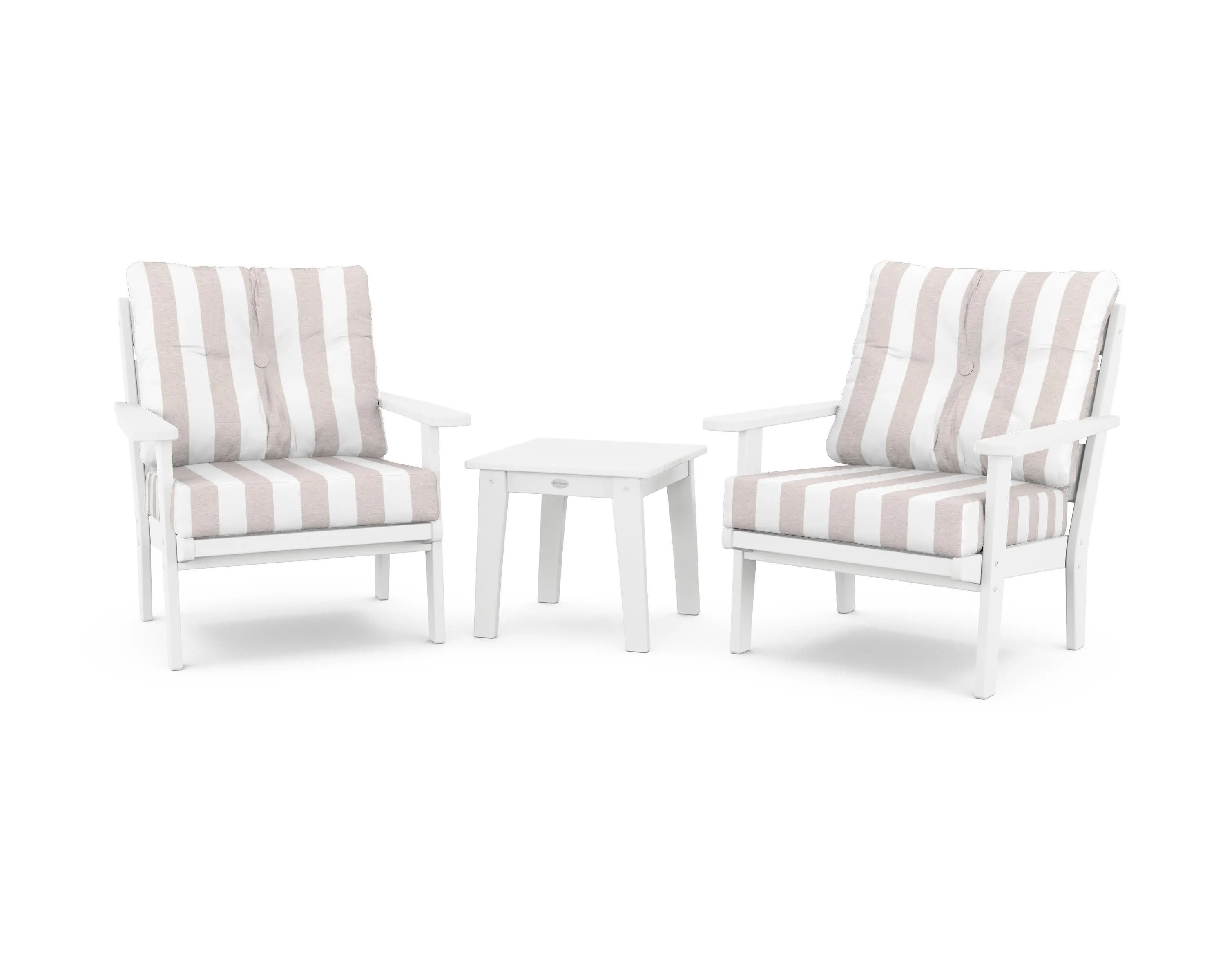 Lakeside 3-Piece Deep Seating Chair Set