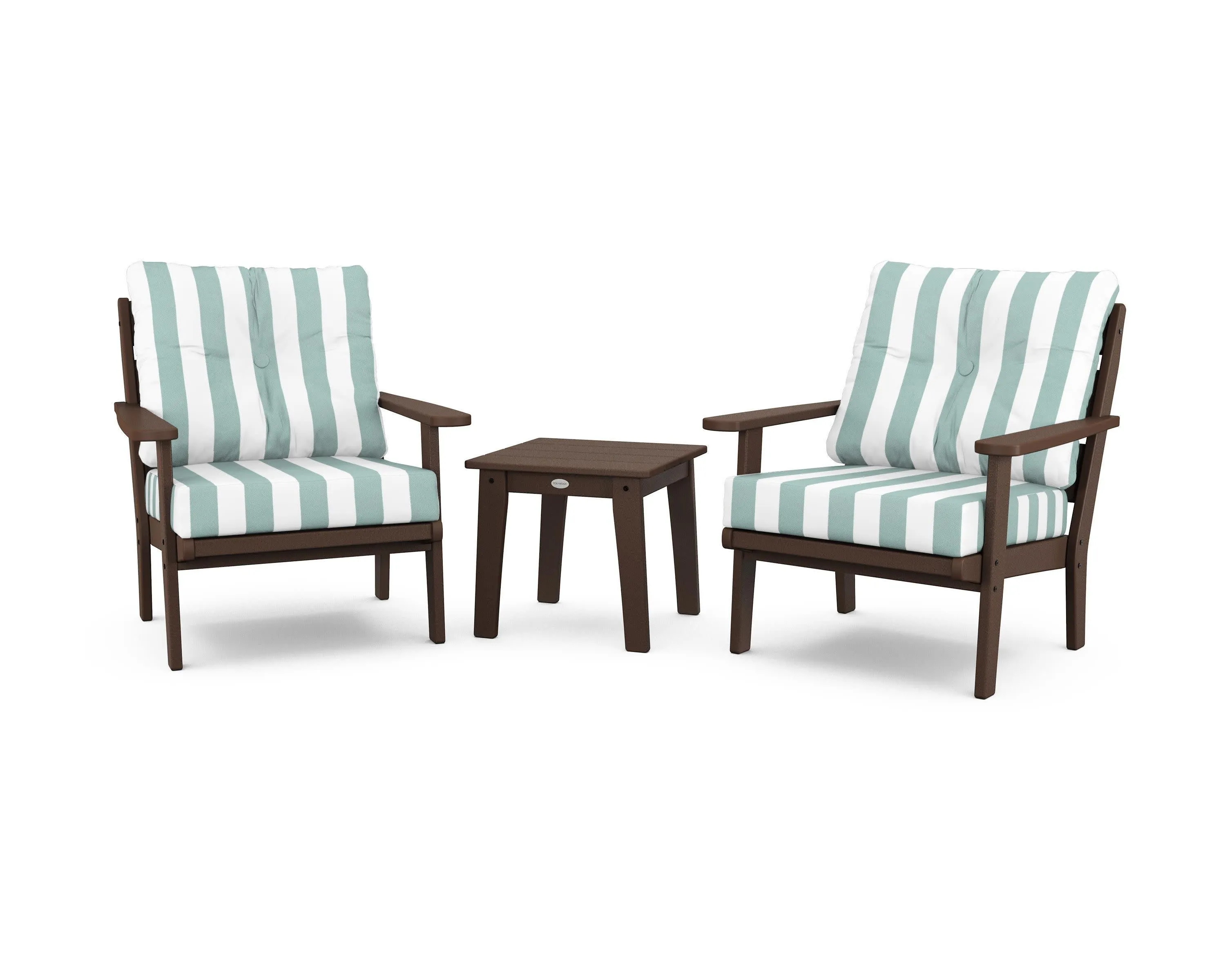 Lakeside 3-Piece Deep Seating Chair Set