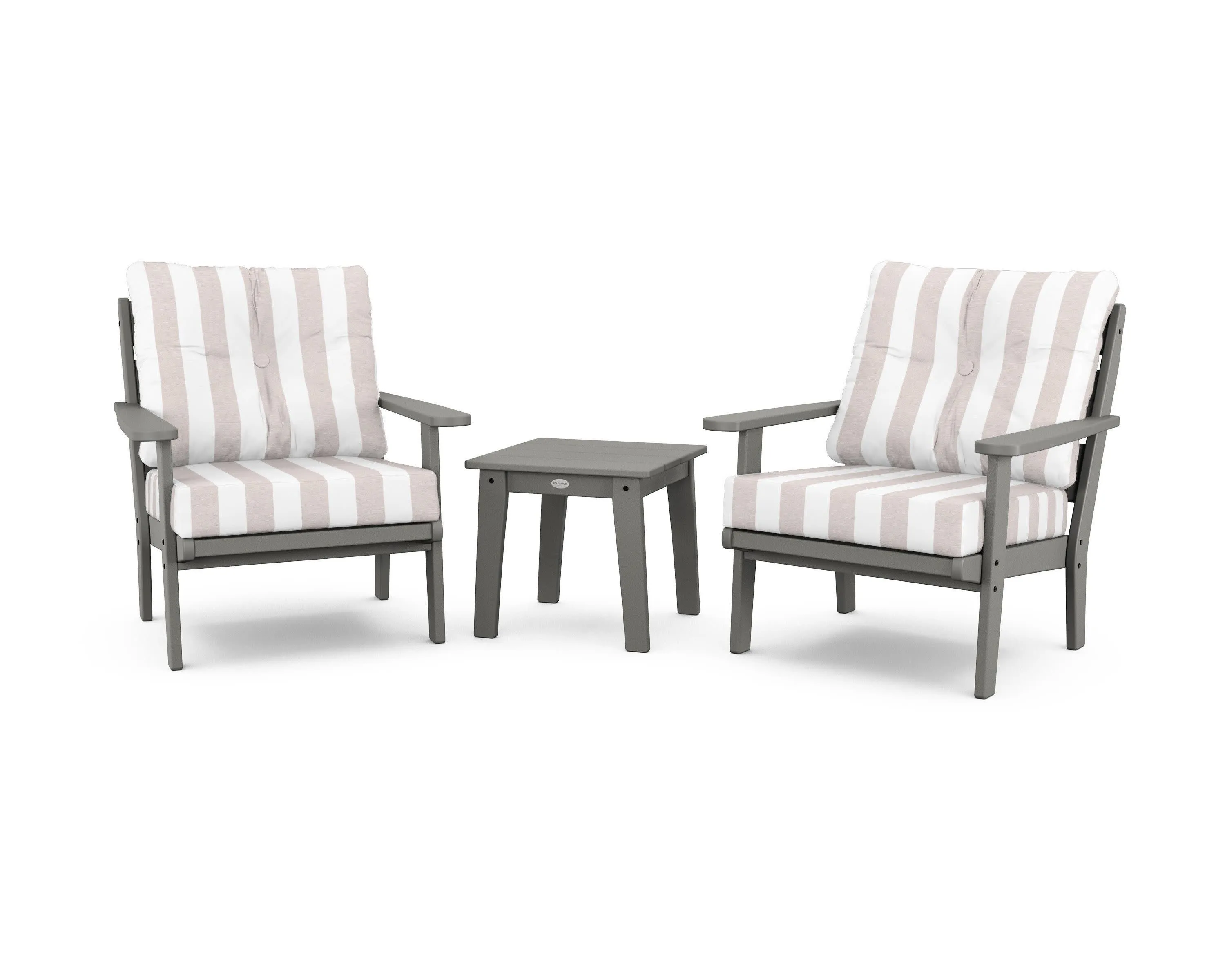 Lakeside 3-Piece Deep Seating Chair Set