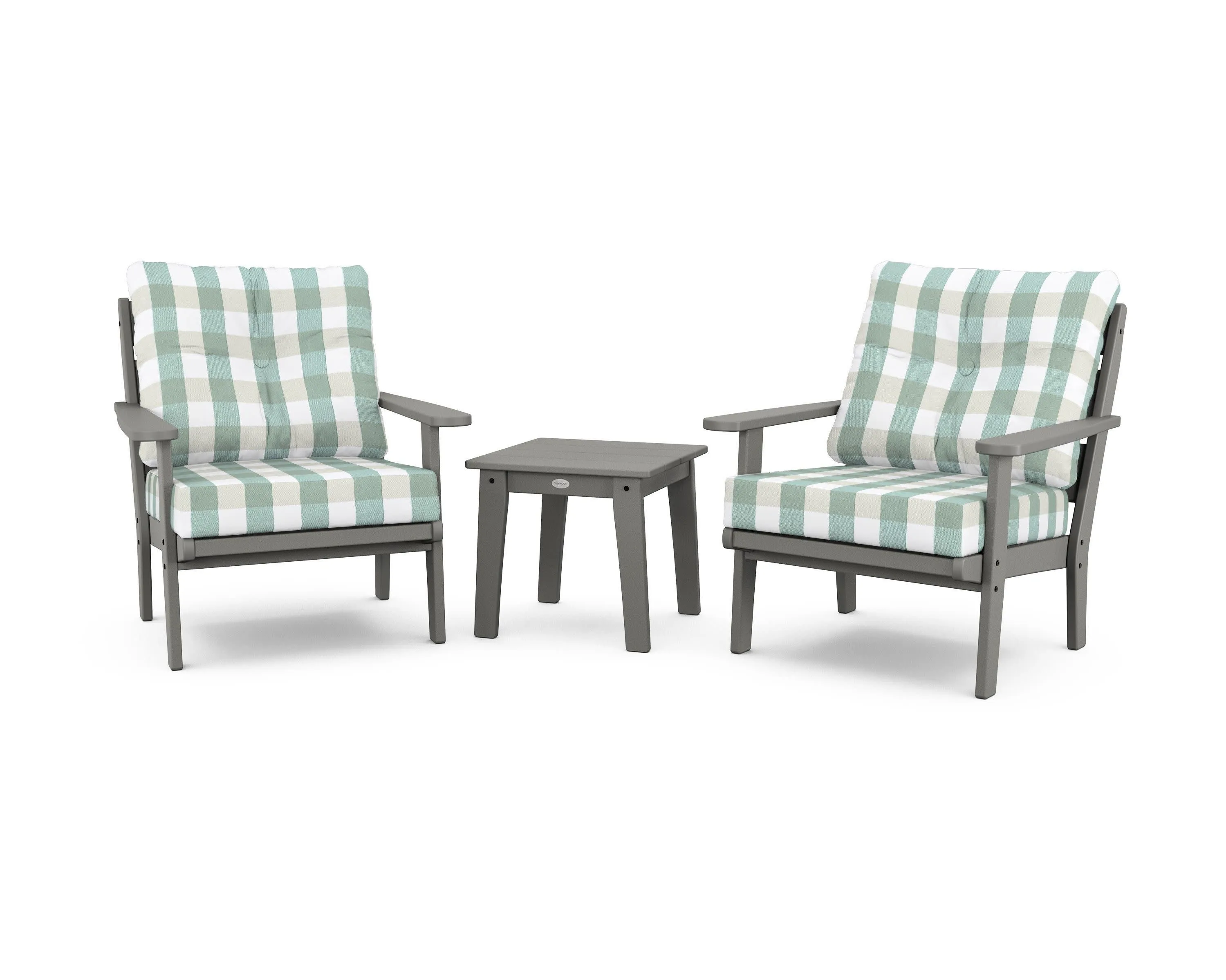 Lakeside 3-Piece Deep Seating Chair Set