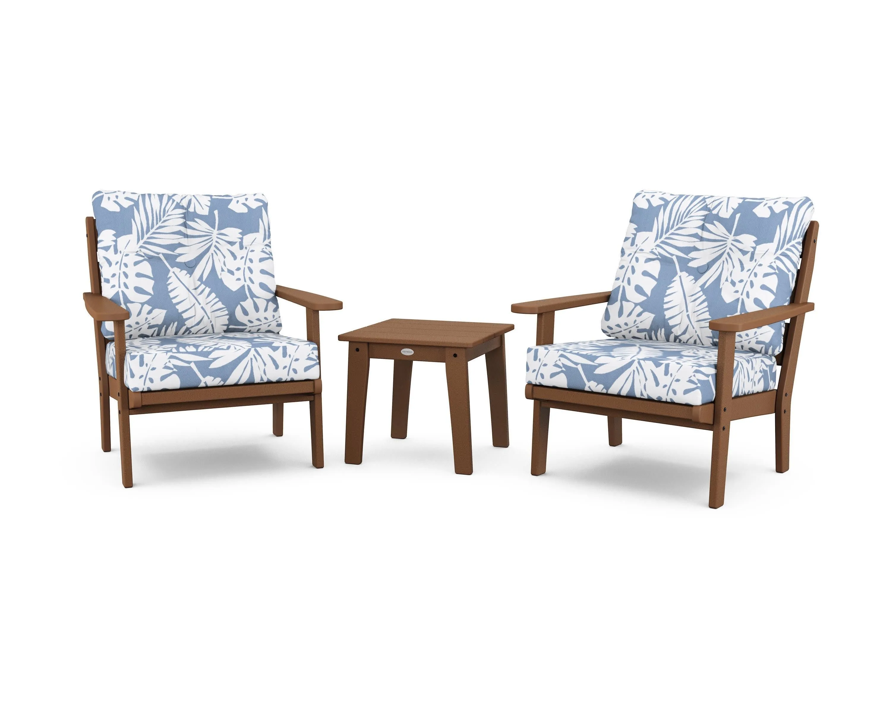 Lakeside 3-Piece Deep Seating Chair Set