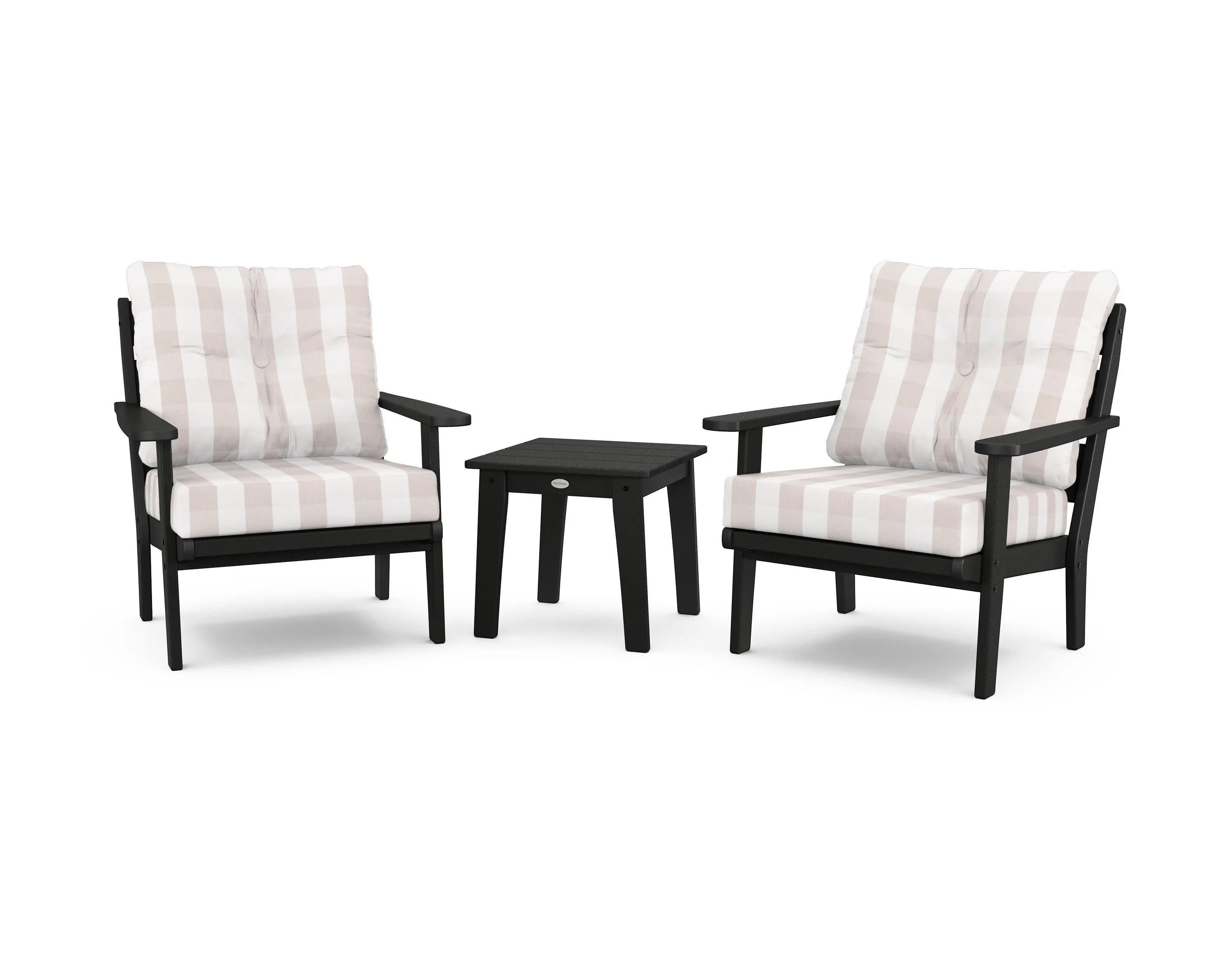 Lakeside 3-Piece Deep Seating Chair Set