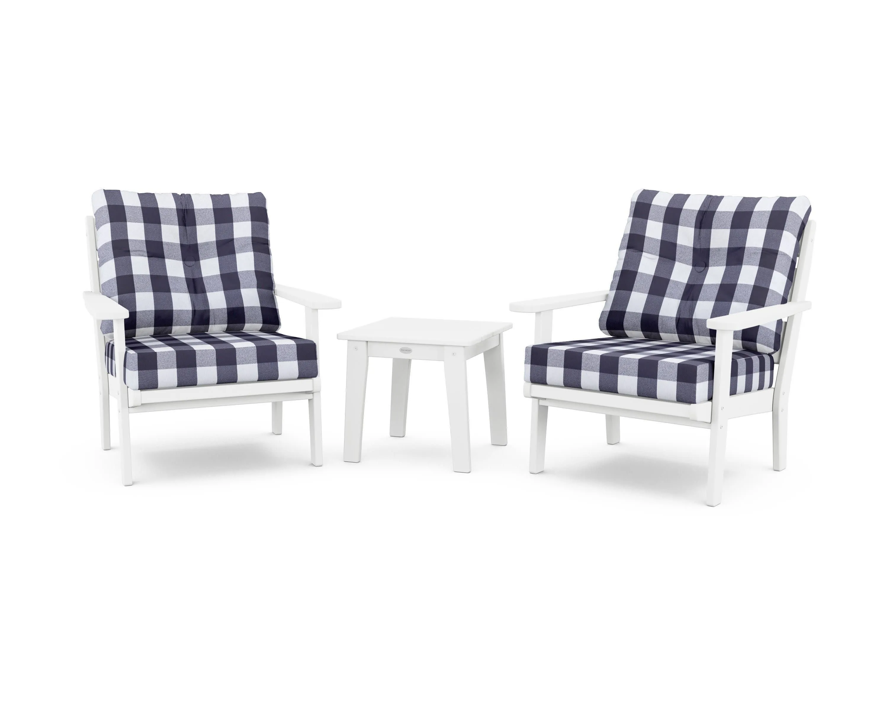 Lakeside 3-Piece Deep Seating Chair Set