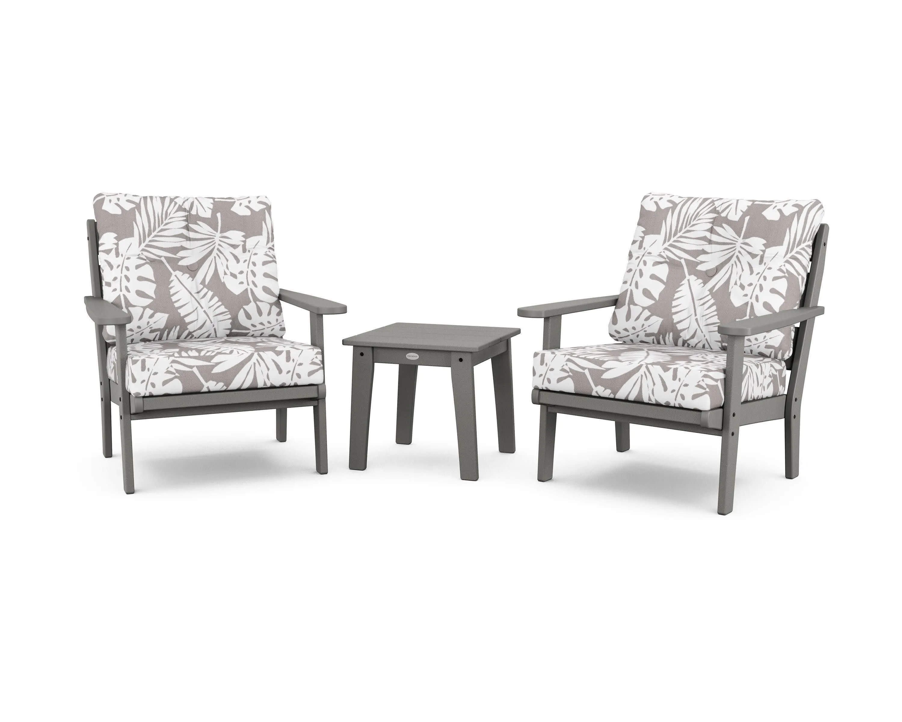 Lakeside 3-Piece Deep Seating Chair Set