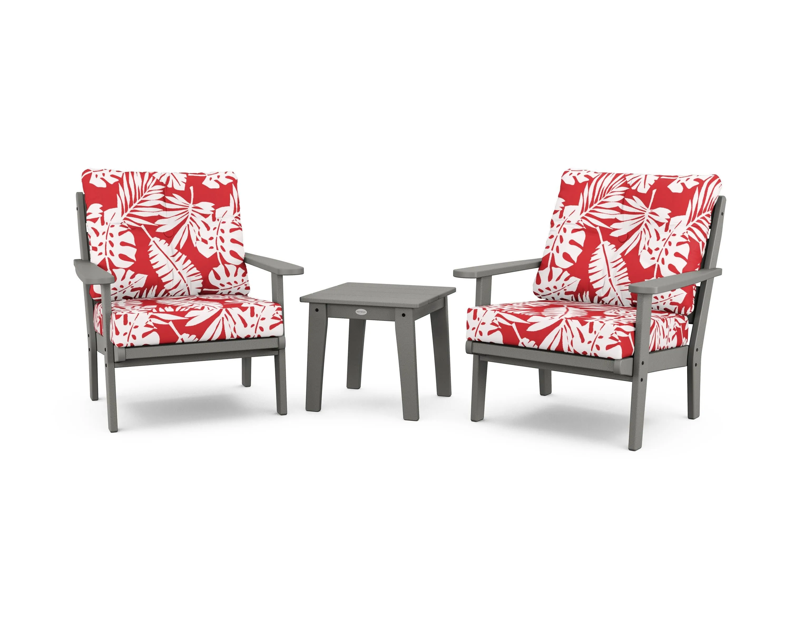 Lakeside 3-Piece Deep Seating Chair Set