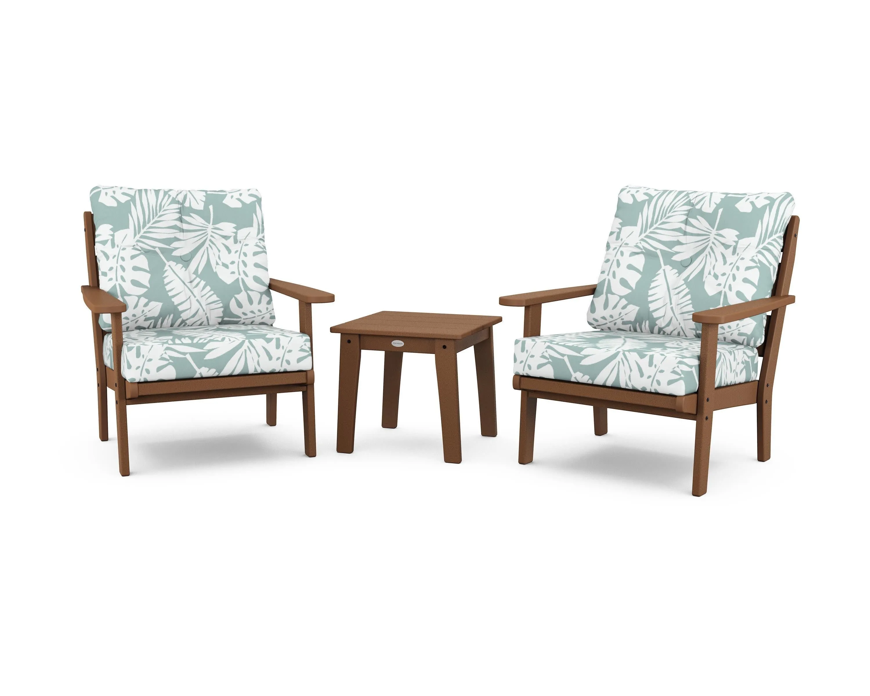 Lakeside 3-Piece Deep Seating Chair Set