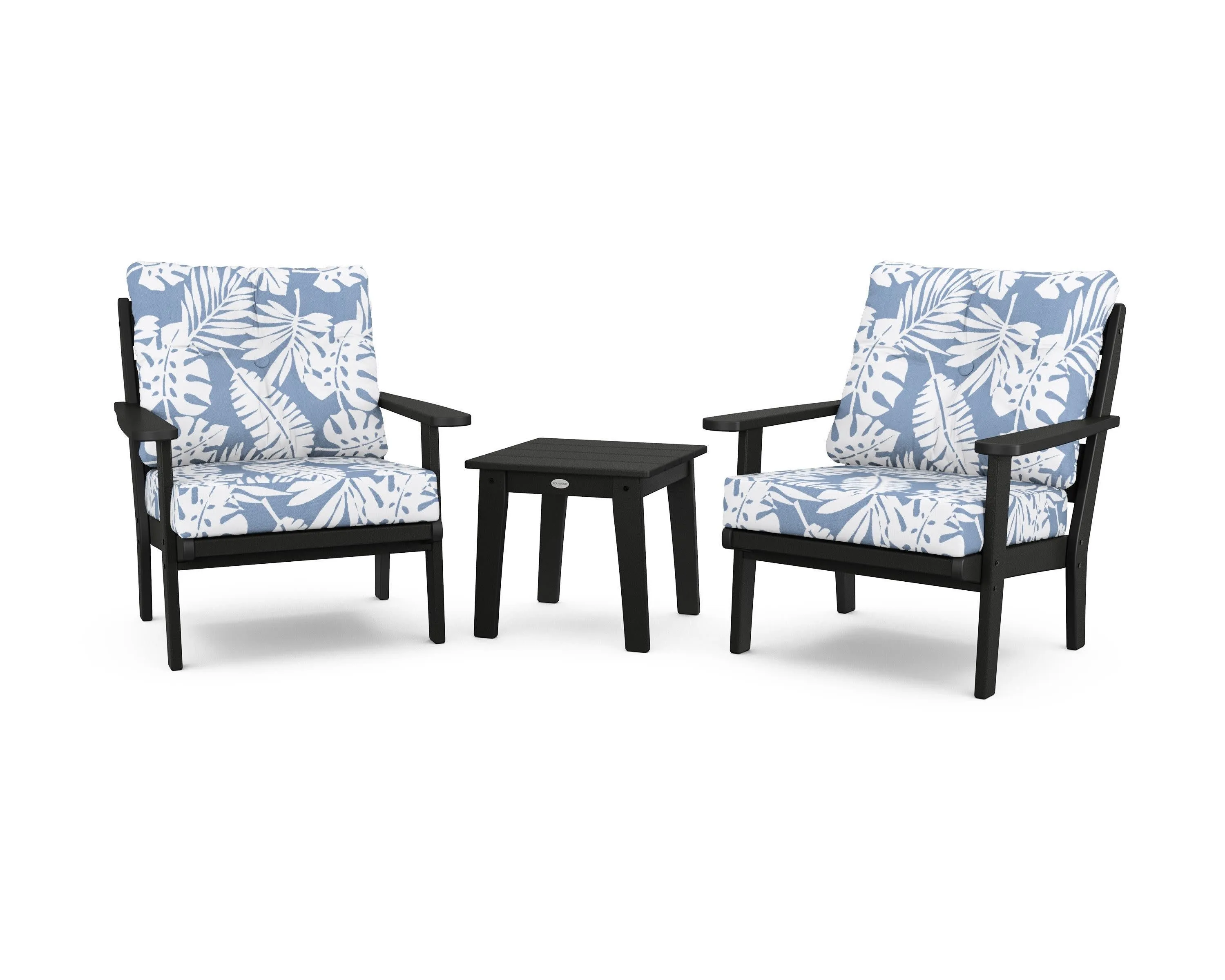 Lakeside 3-Piece Deep Seating Chair Set
