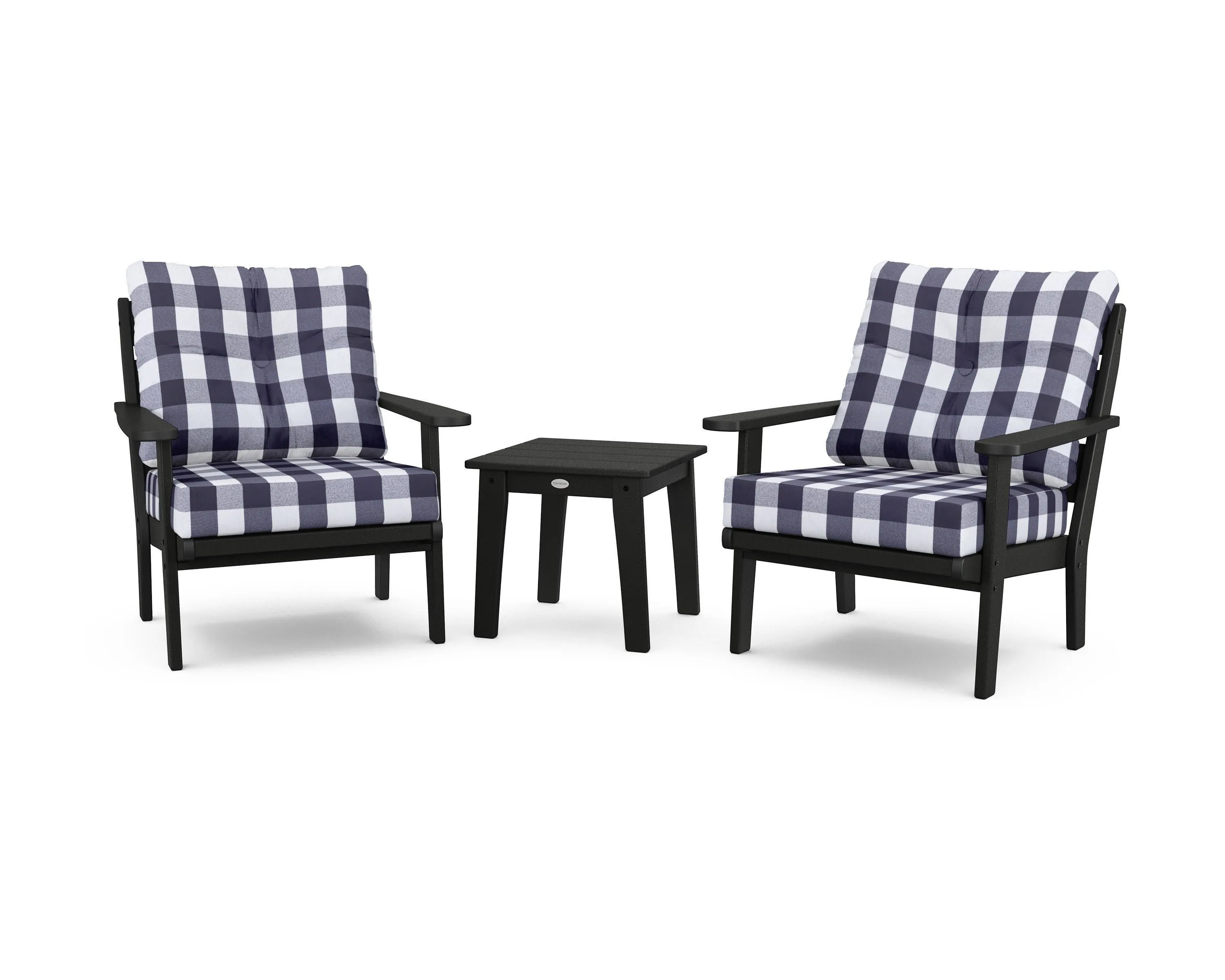 Lakeside 3-Piece Deep Seating Chair Set