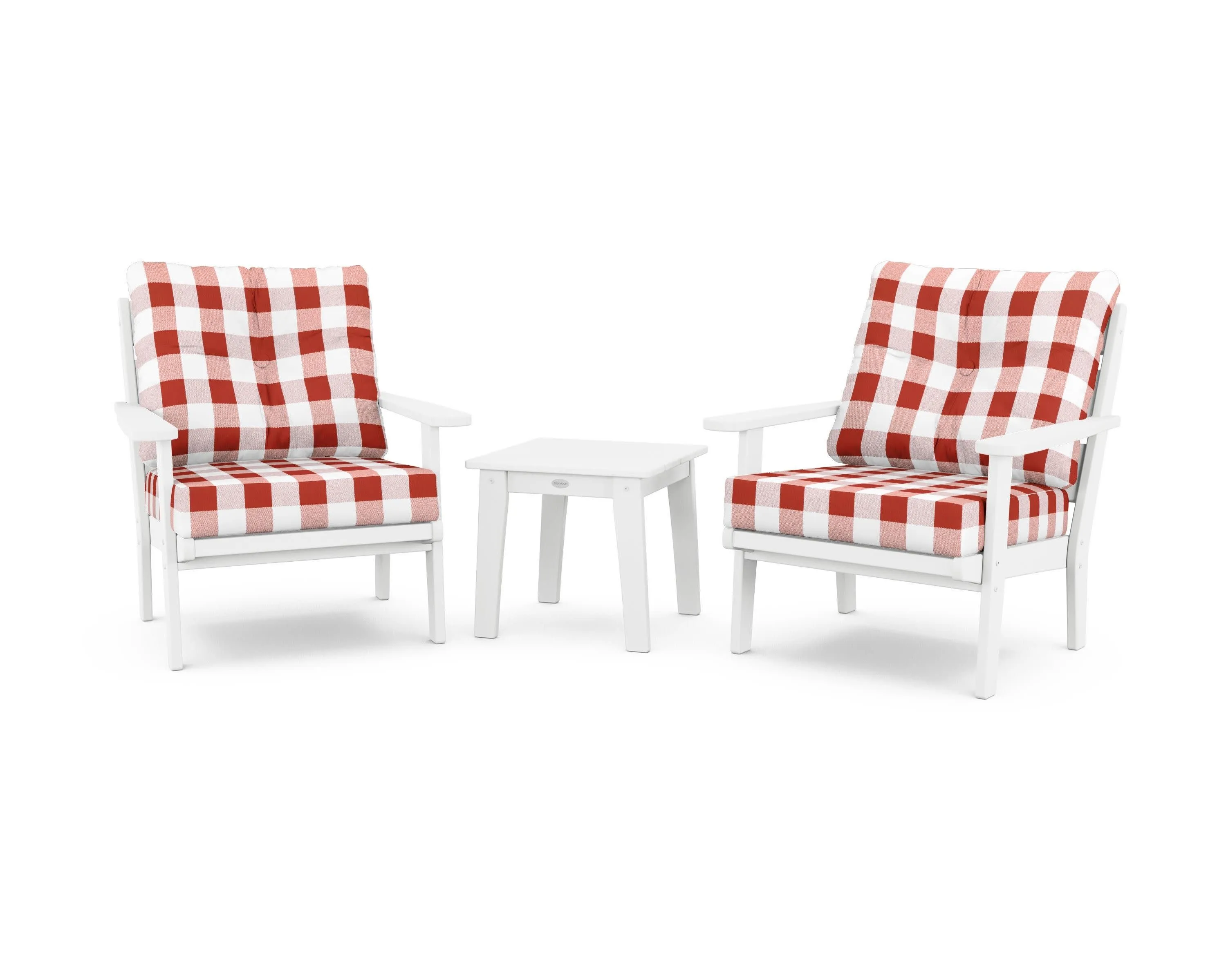 Lakeside 3-Piece Deep Seating Chair Set