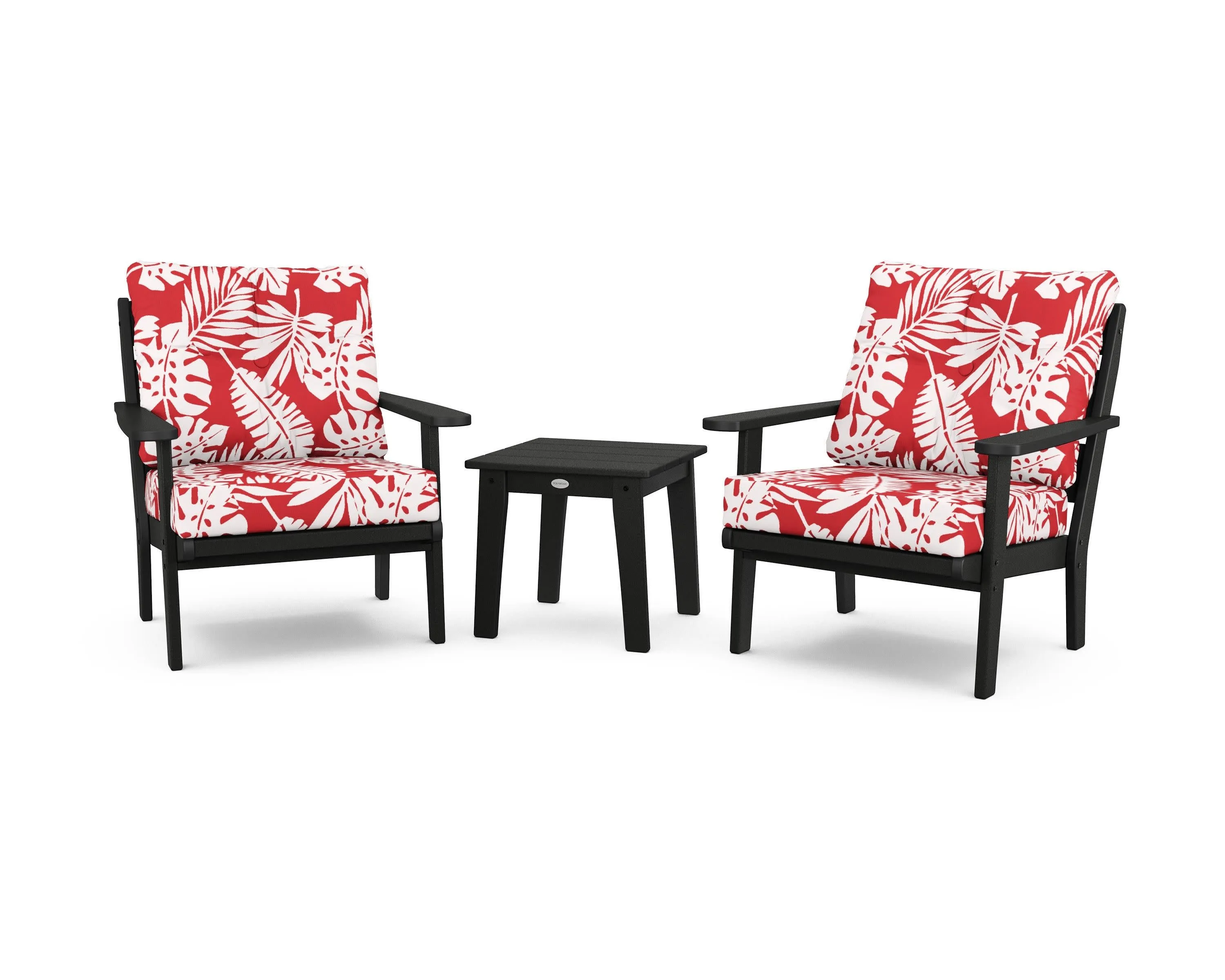 Lakeside 3-Piece Deep Seating Chair Set