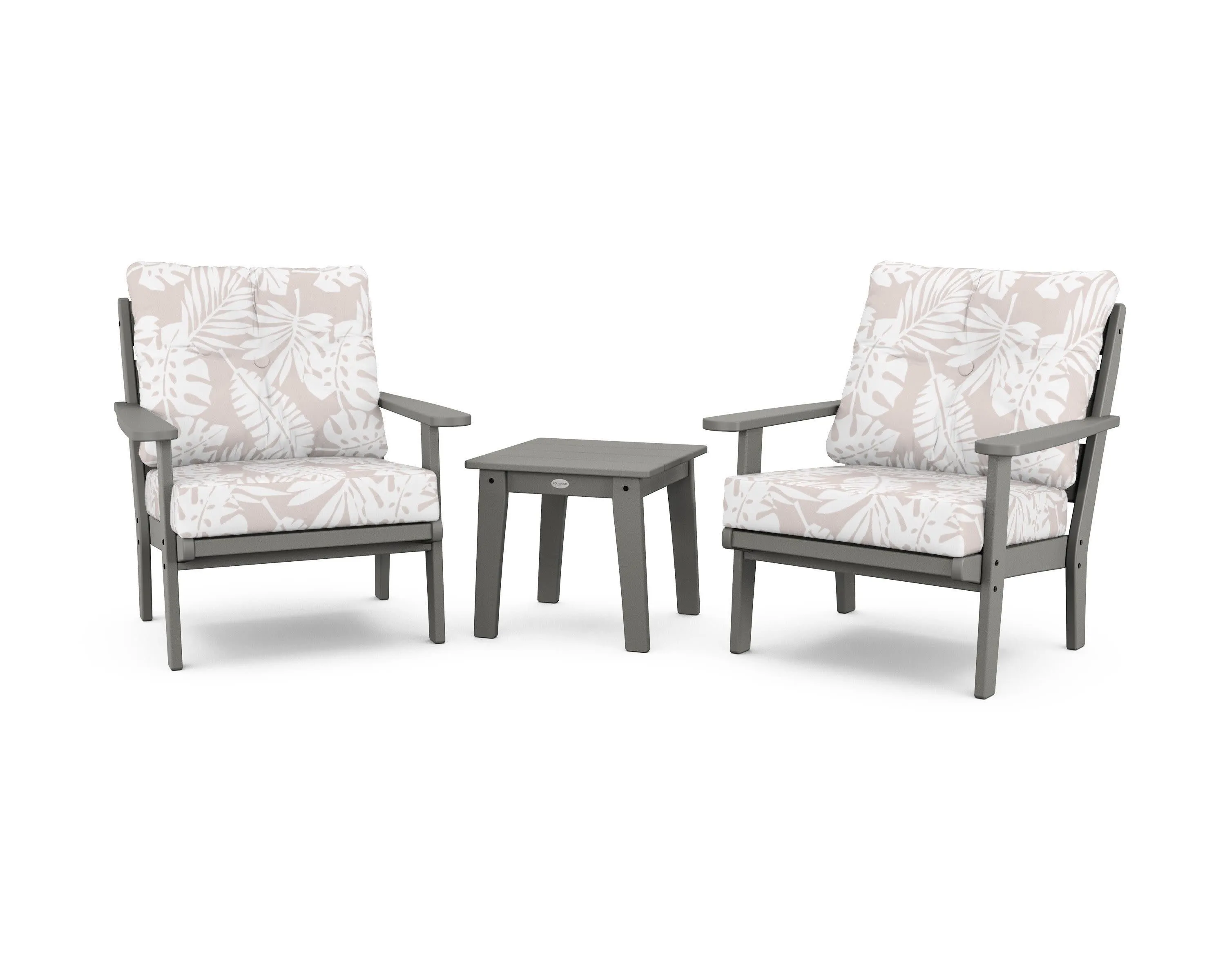 Lakeside 3-Piece Deep Seating Chair Set