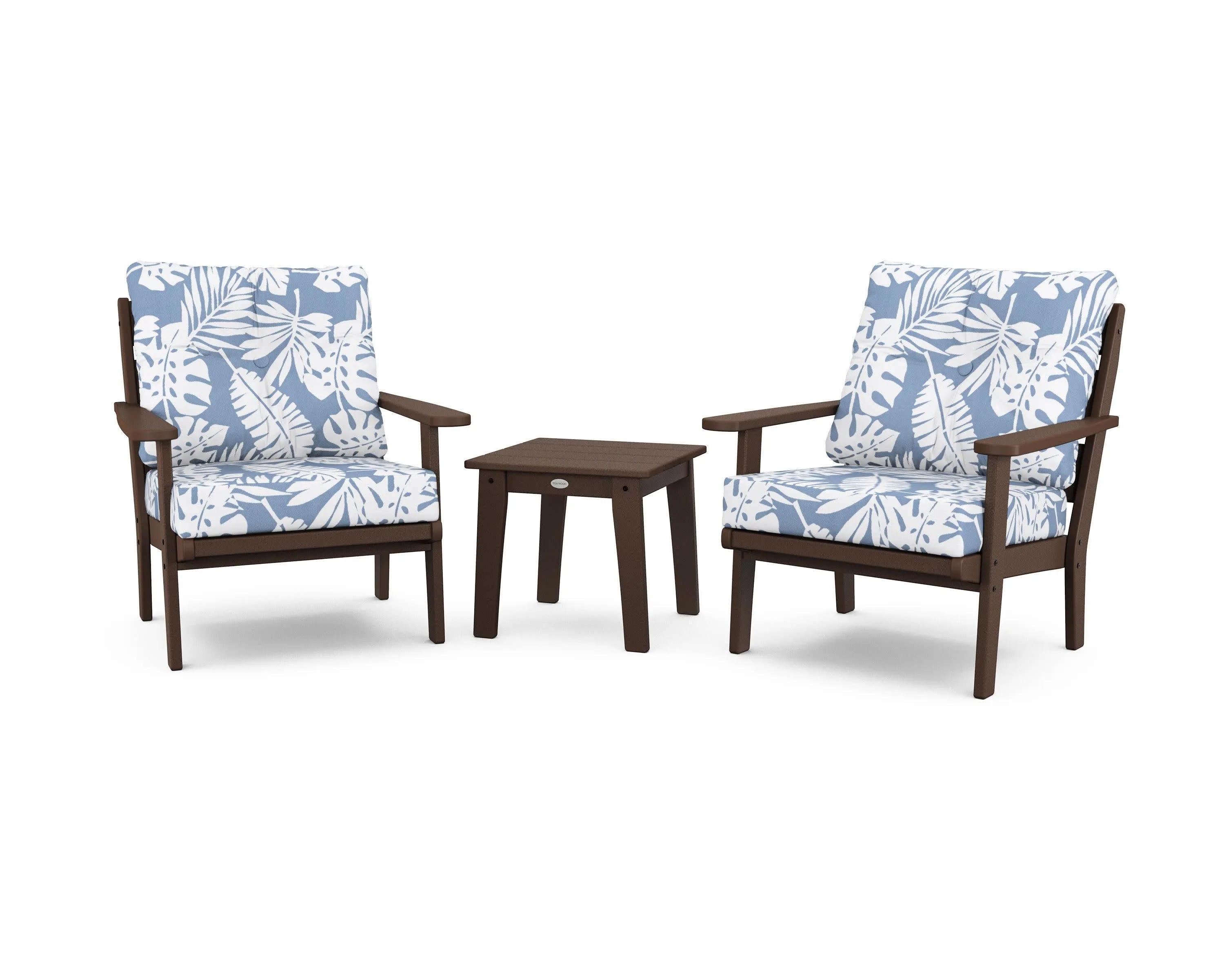 Lakeside 3-Piece Deep Seating Chair Set