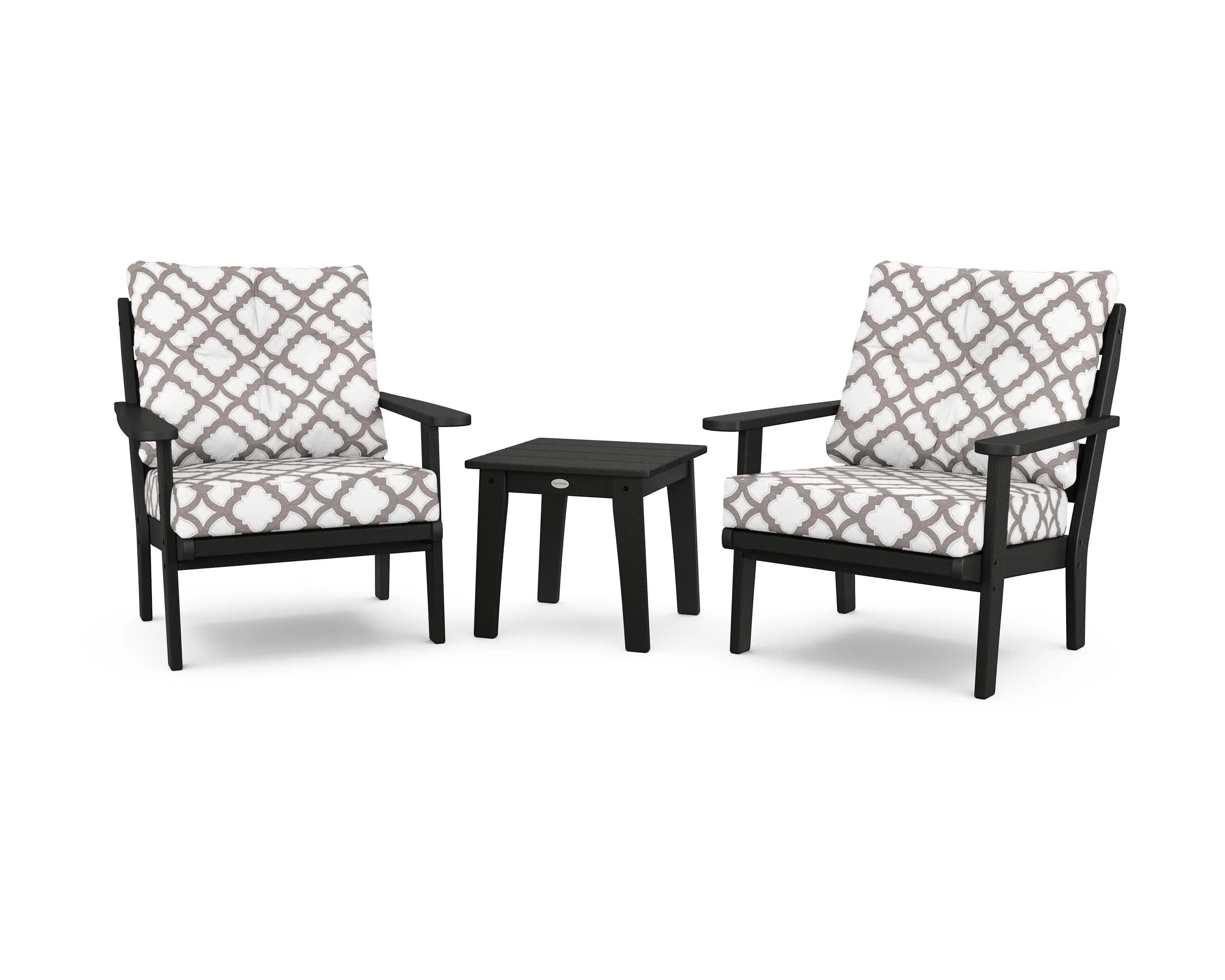 Lakeside 3-Piece Deep Seating Chair Set