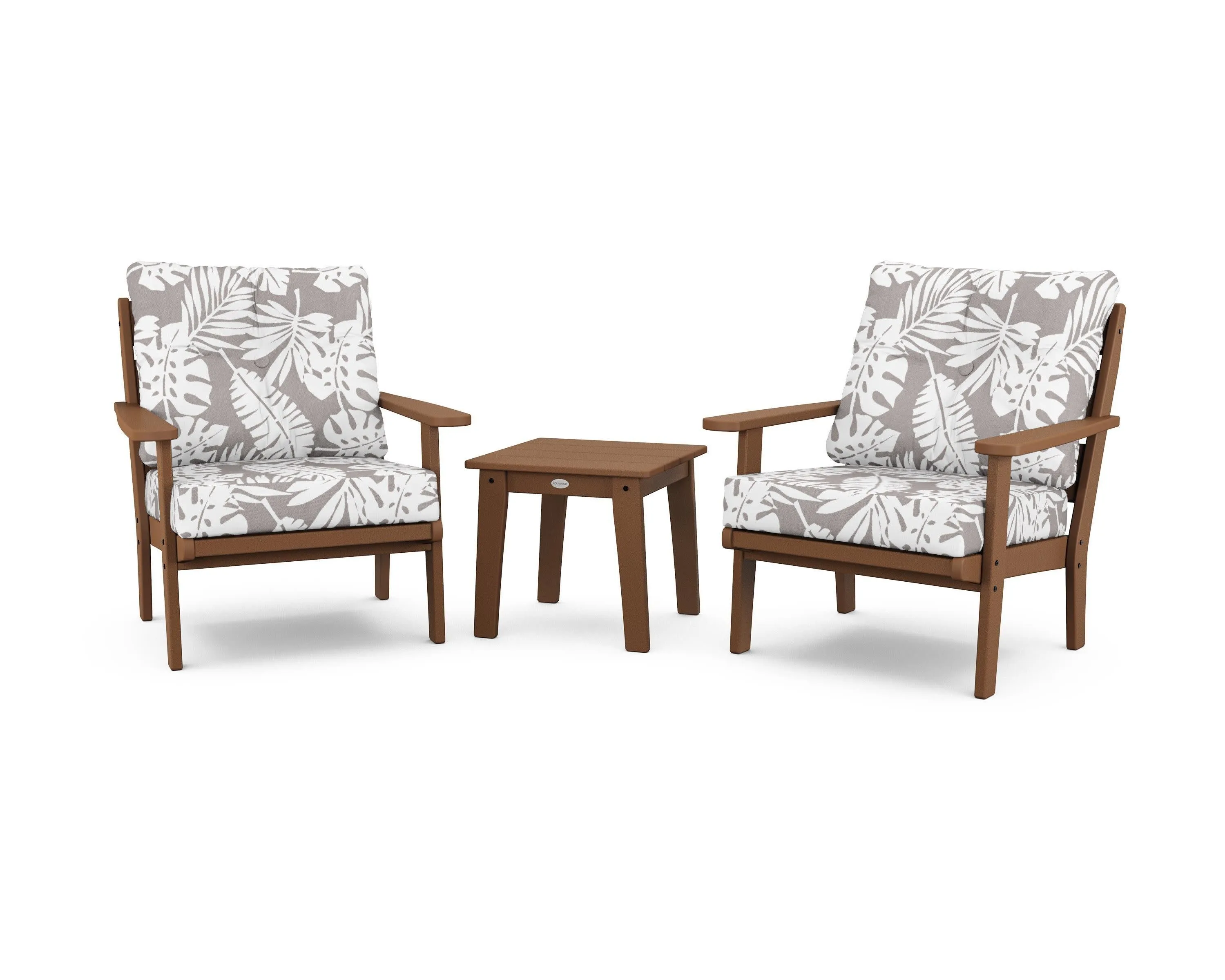 Lakeside 3-Piece Deep Seating Chair Set