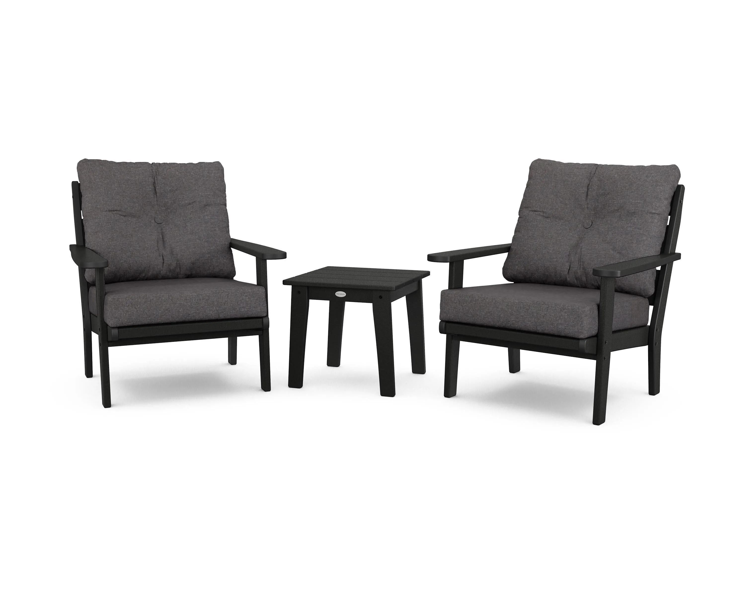 Lakeside 3-Piece Deep Seating Chair Set