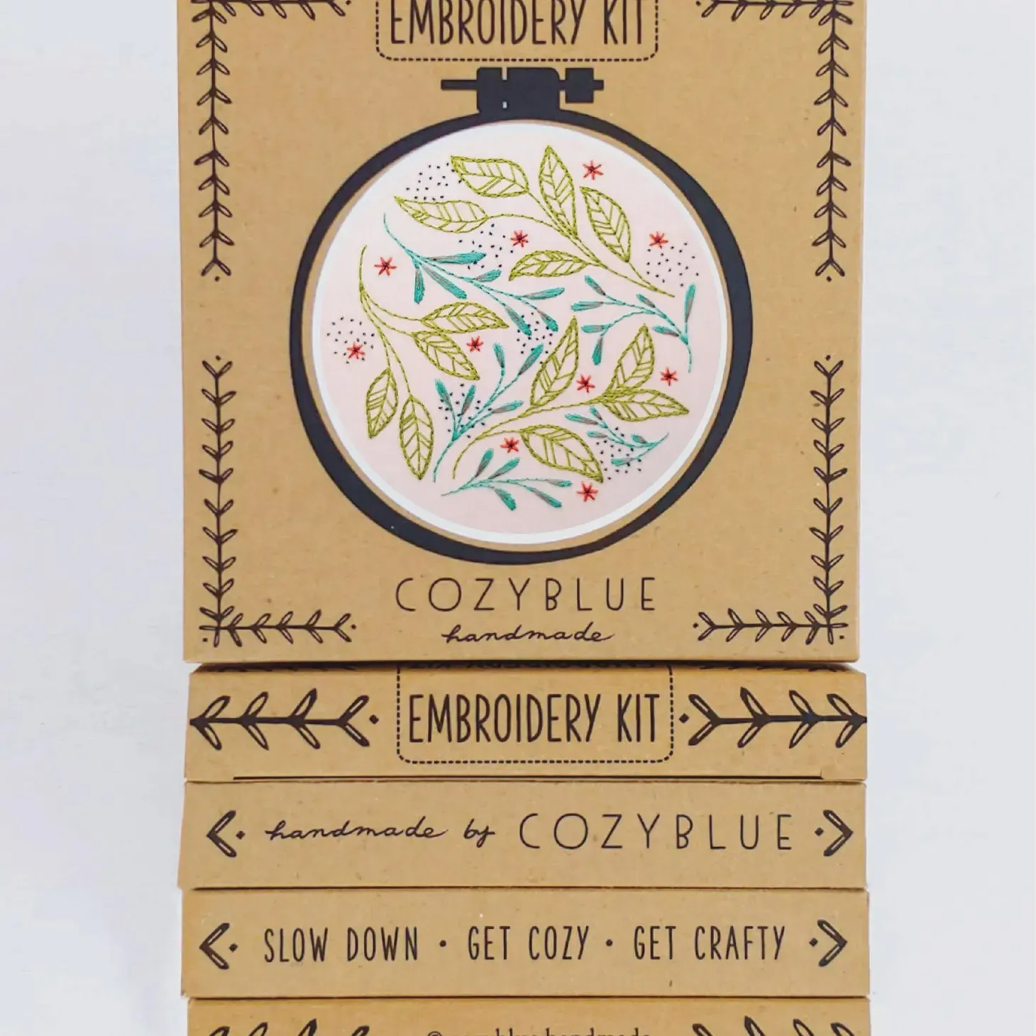 Leaf Dance Embroidery Kit