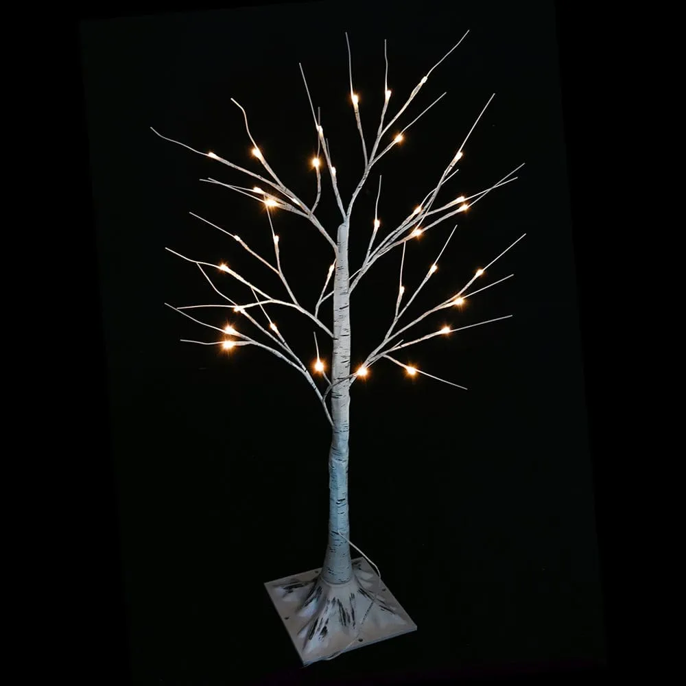 LED Warm Birch Tree Steady (90cm)