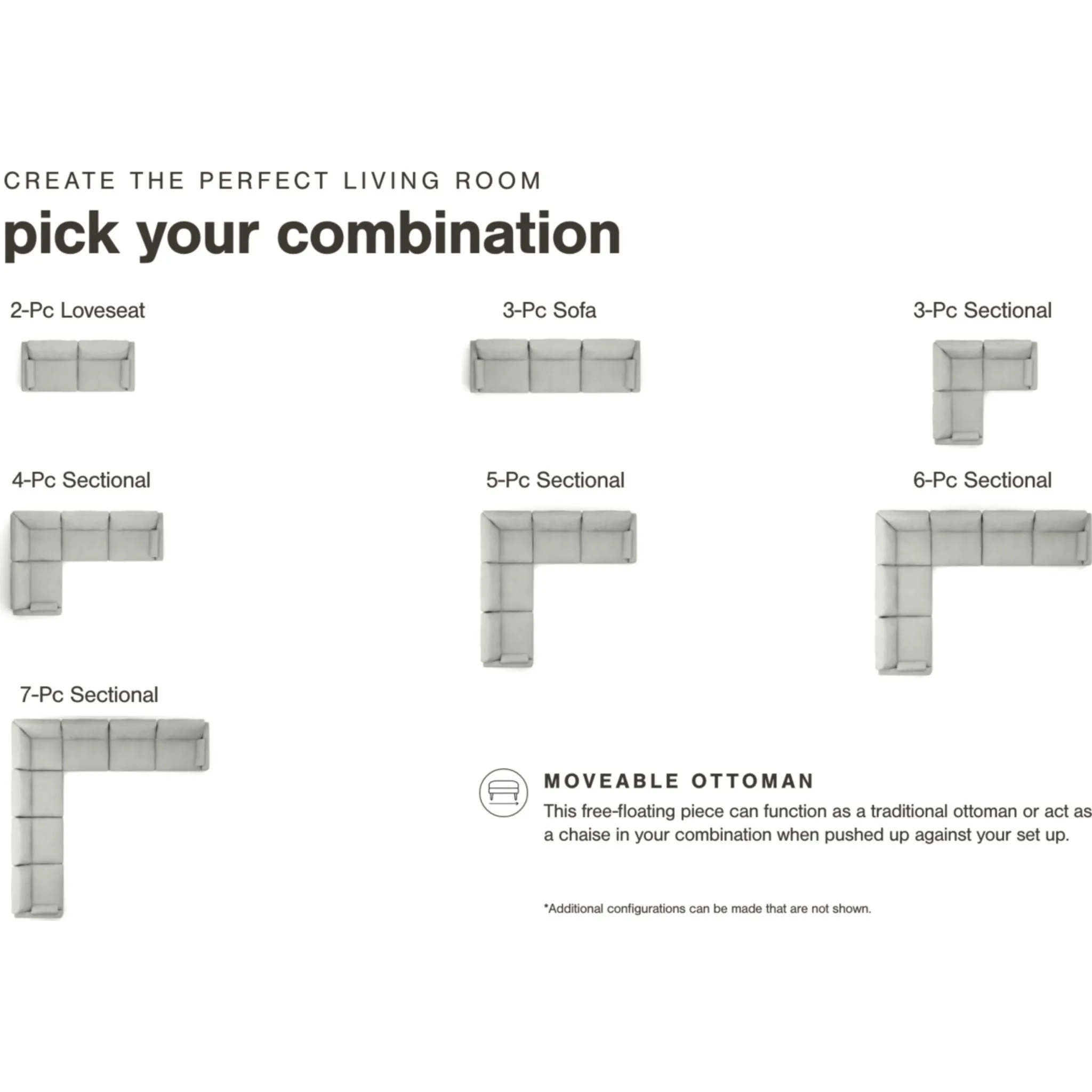 Lyndeboro-Exclusive 2 Piece Modular Sectional