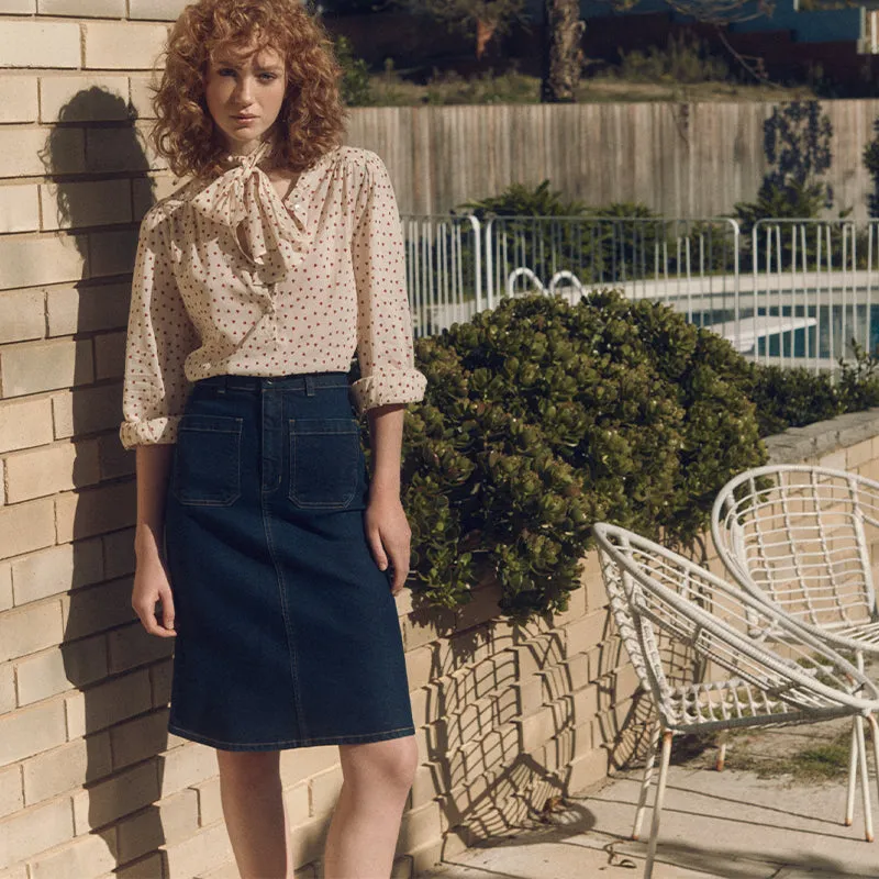 Marie Louise De Monterey Merci / Blue Denim