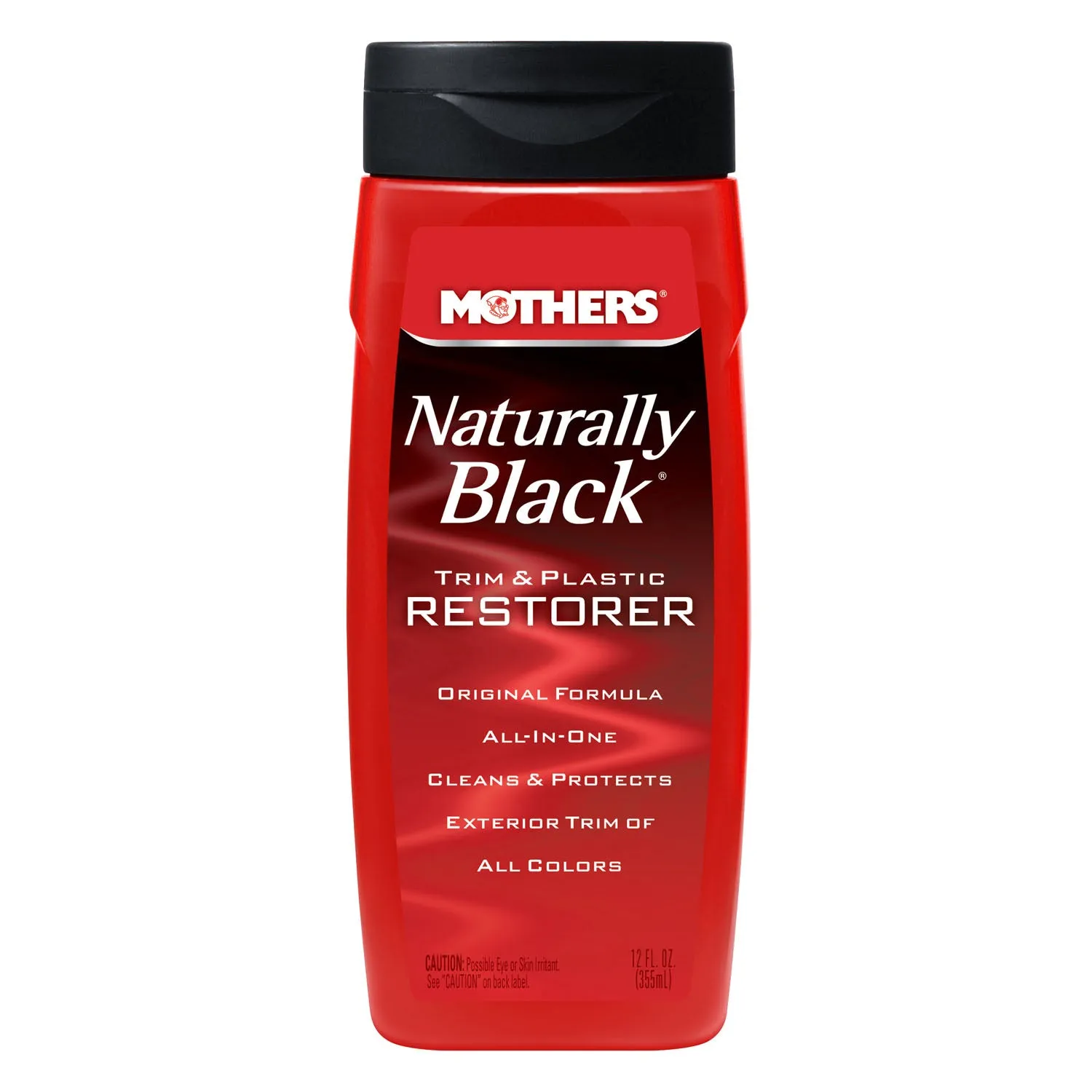 MOTHERS Naturally Black Trim & Plastic Restorer 355ml Oxidisation Remover