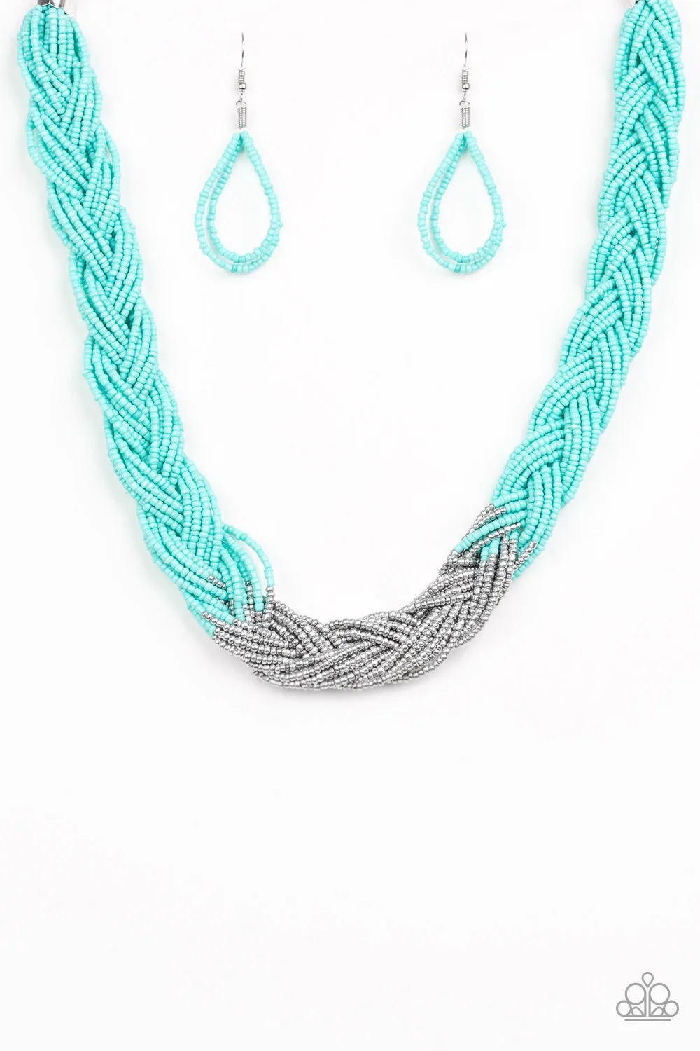 Paparazzi Brazilian Brilliance Necklace Blue