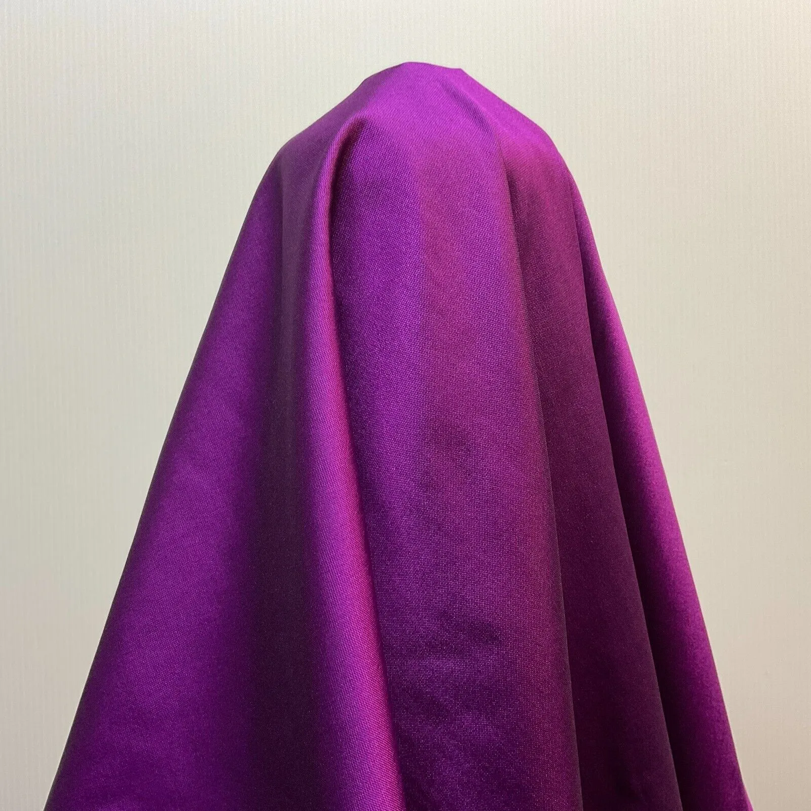 Plain Polyester Faux Silk Taffeta dress craft fabric 142cm wide M1730