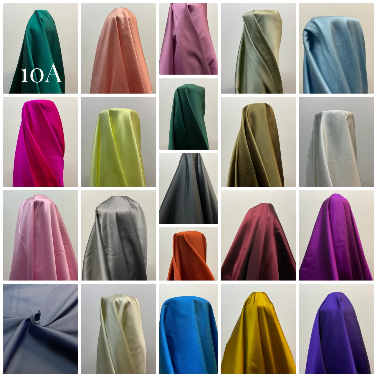 Plain Polyester Faux Silk Taffeta dress craft fabric 142cm wide M1730