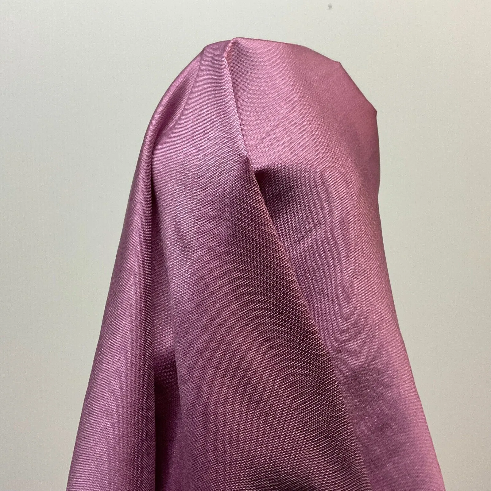 Plain Polyester Faux Silk Taffeta dress craft fabric 142cm wide M1730