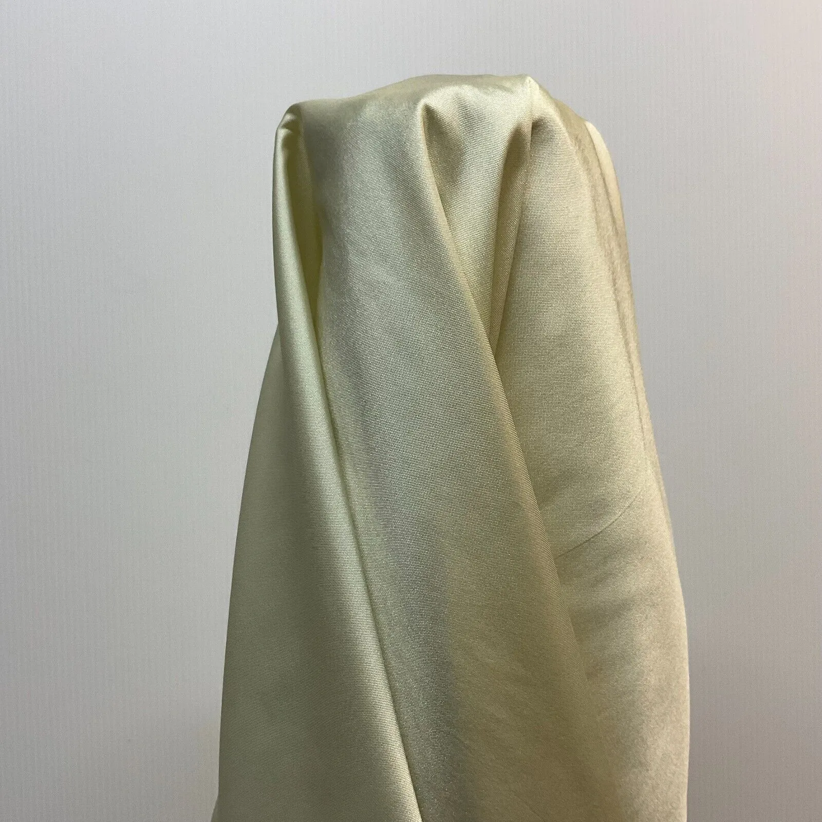 Plain Polyester Faux Silk Taffeta dress craft fabric 142cm wide M1730