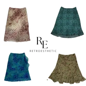 Printed Y2K Summer Skirts (SR-493)