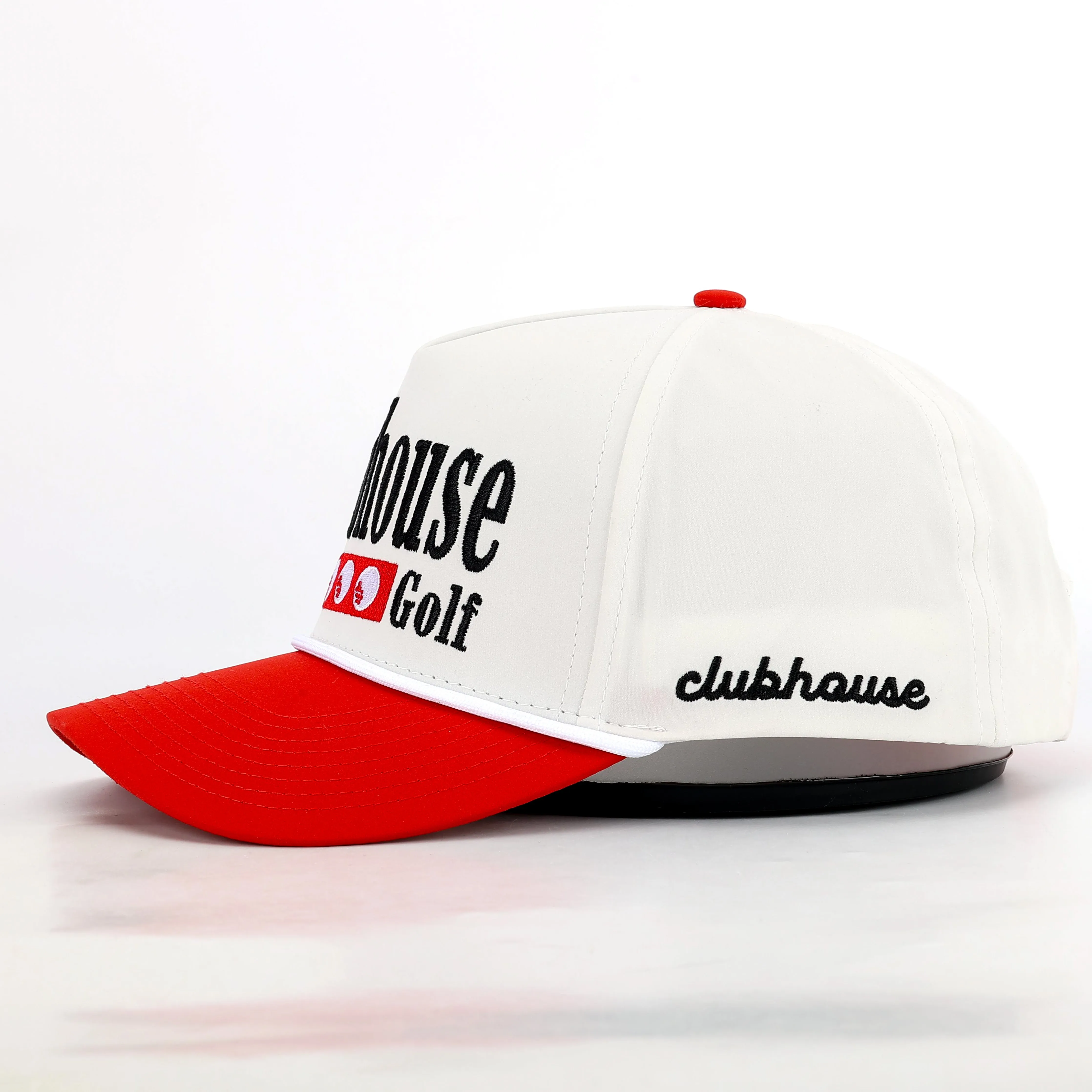 Retro Rope Golf Hat | Red